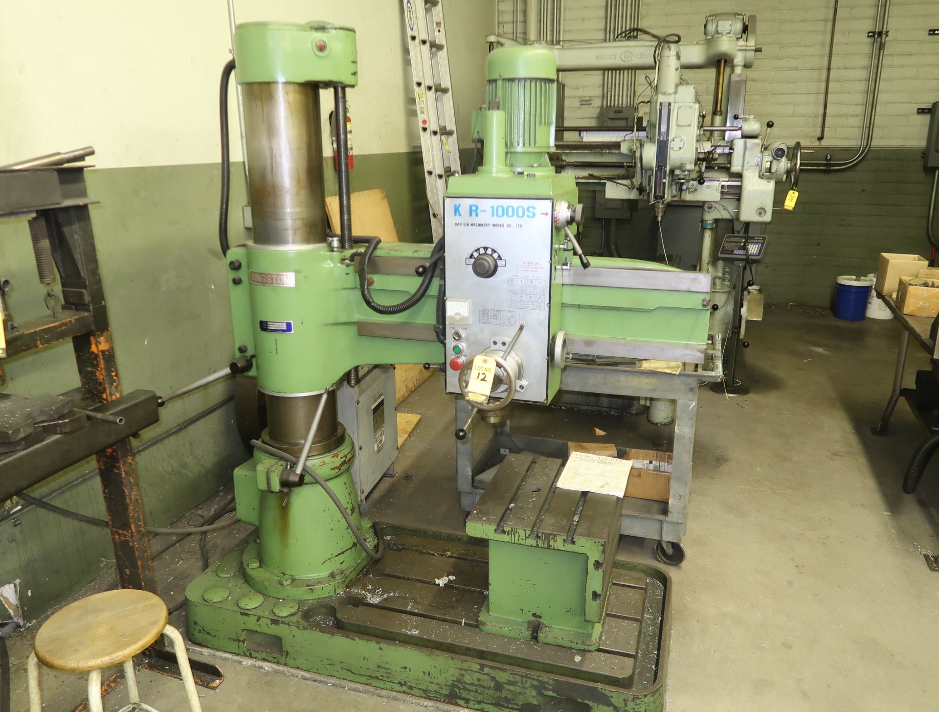 KINGSTON KR-1000S RADIAL DRILLING MACHINE SN. 951063