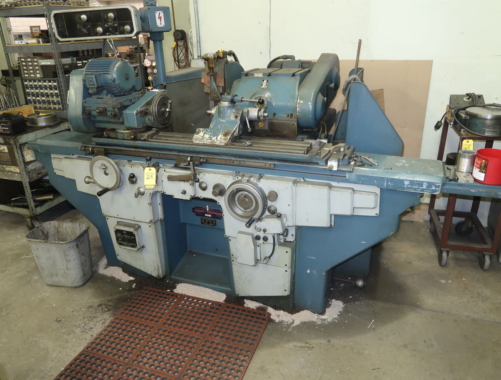 JONES-SHIPMAN 1051 10"X27" CYLINDRICAL GRINDER