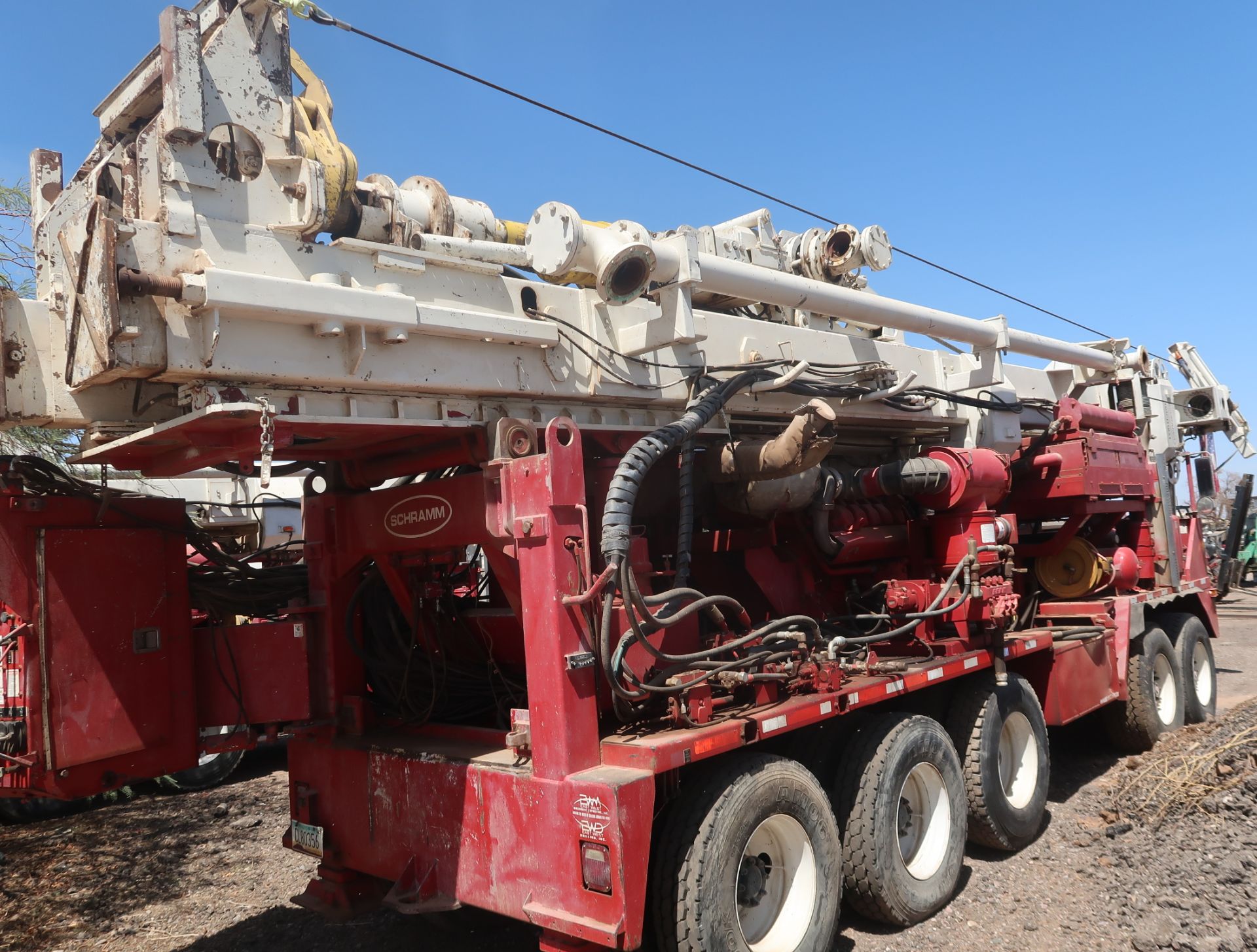 2006 SCHRAMM T-130XD DRILL RIG, SN. J130-0135 MOUNTED ON CRANE CARRIER, VIN. 1CYDGV6846T046987 - Image 11 of 18