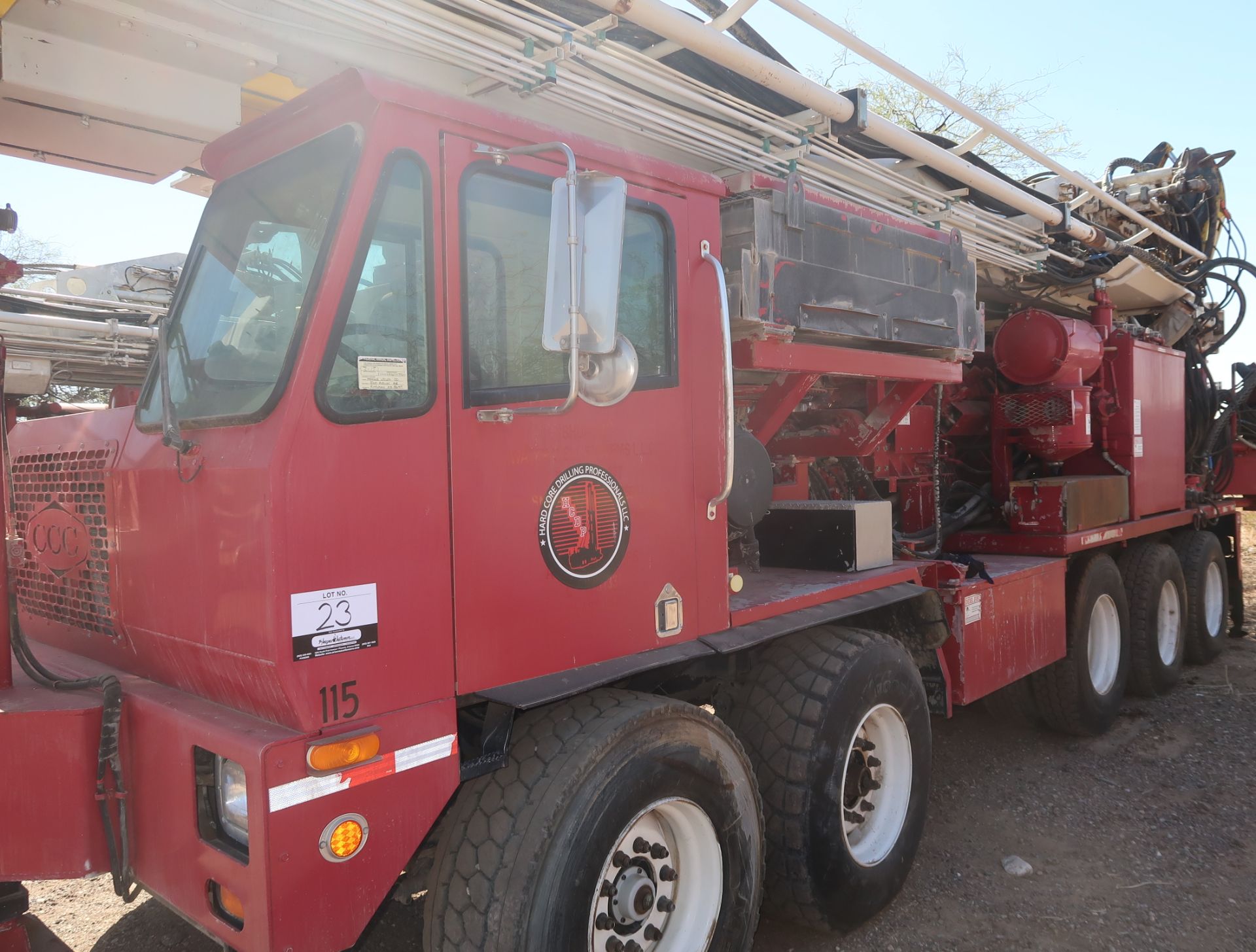 2006 SCHRAMM T-130XD DRILL RIG, SN. J130-0154 MOUNTED ON CRANE CARRIER, VIN. 1CYDGV6846T047562 - Image 4 of 19