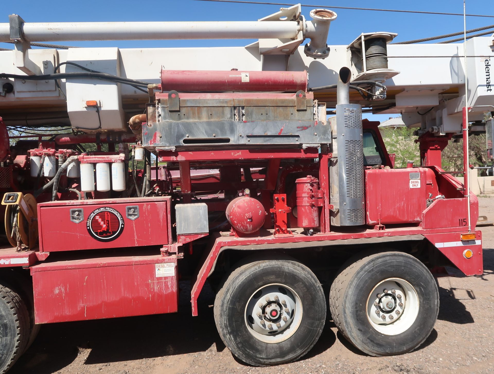 2006 SCHRAMM T-130XD DRILL RIG, SN. J130-0154 MOUNTED ON CRANE CARRIER, VIN. 1CYDGV6846T047562 - Image 17 of 19