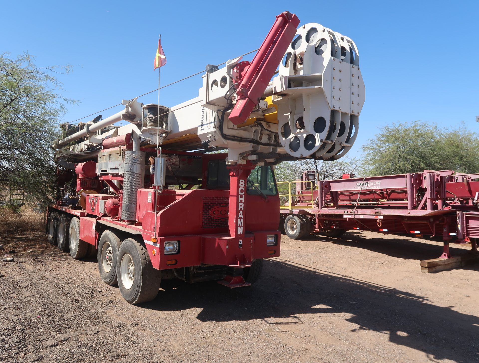 2006 SCHRAMM T-130XD DRILL RIG, SN. J130-0154 MOUNTED ON CRANE CARRIER, VIN. 1CYDGV6846T047562 - Image 2 of 19