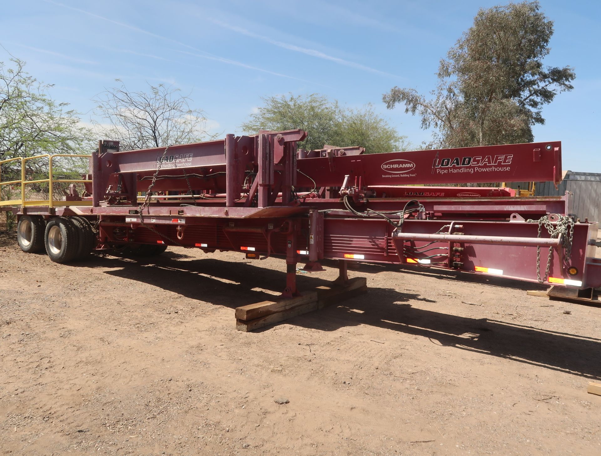 2012 SCHRAMM LOADSAFE ROD HANDLER, MOUNTED ON KIMBLE CHASIS VIN. 1K9AH37BXC3268182