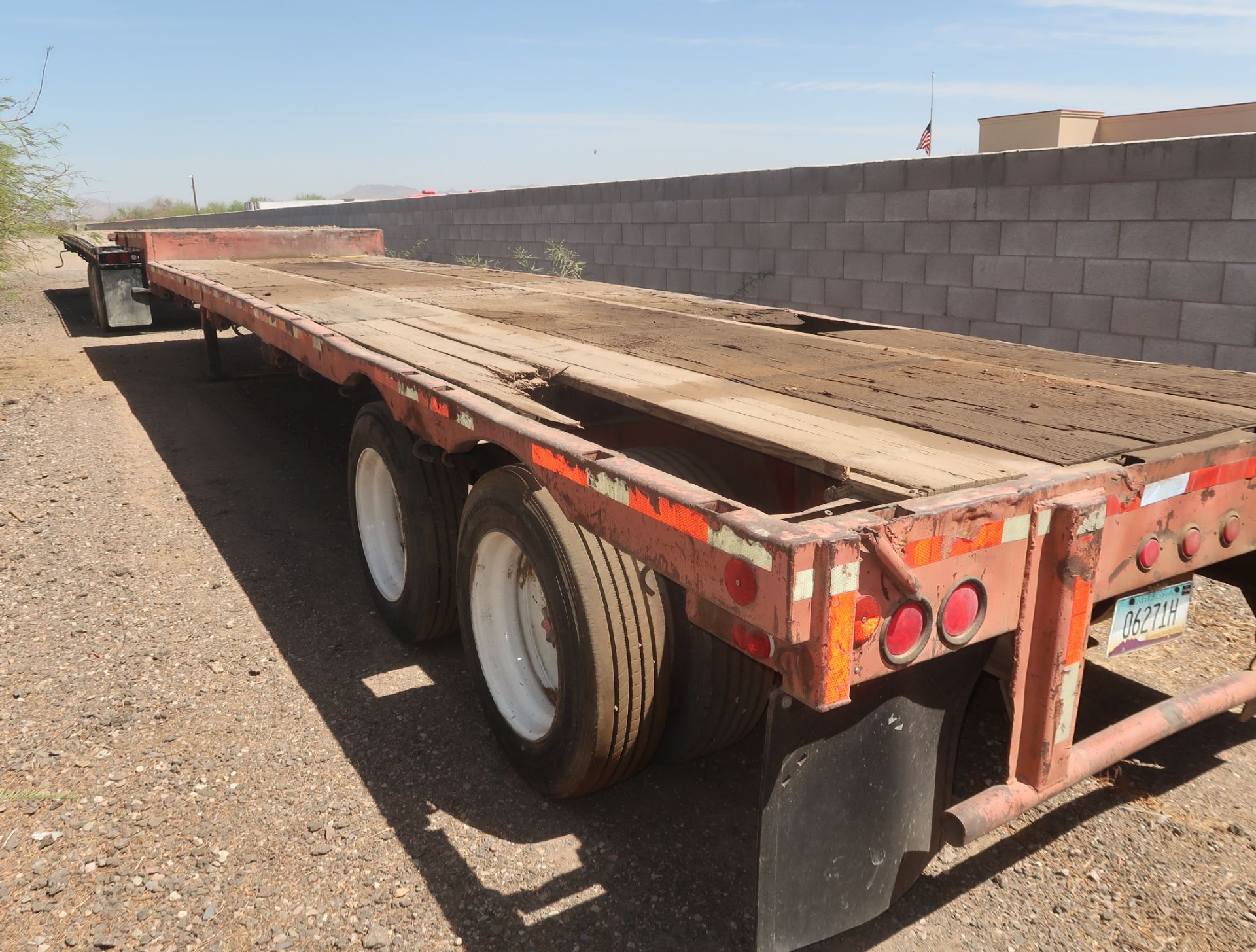 1973 HOBBS UTILITY TRAILER VIN. FHR386501 - Image 5 of 5