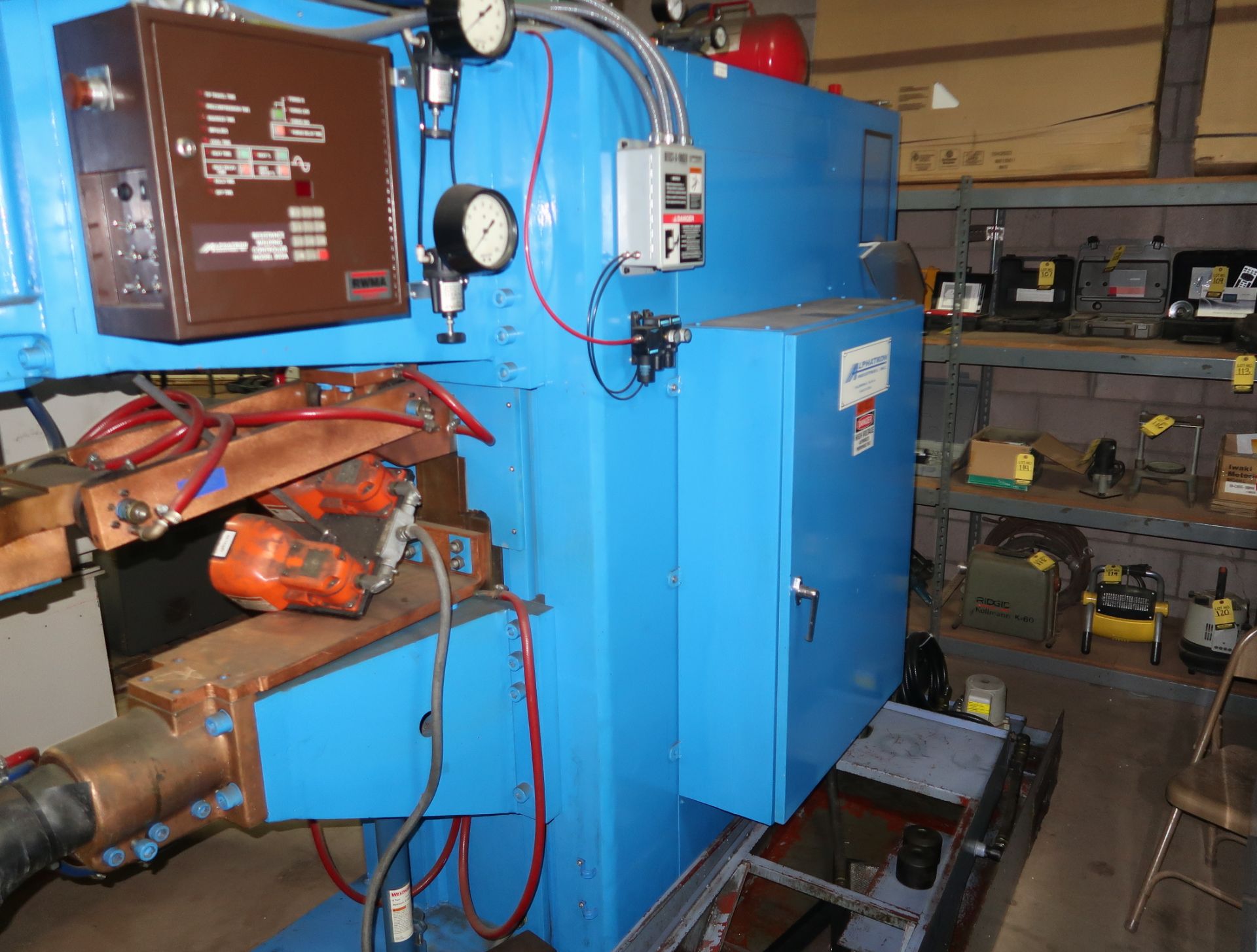 SCIAKY 3 PHASE 200KVA SPOT WELDER MDL. PMC04STM-200-36 SN. 7419R - Image 7 of 7
