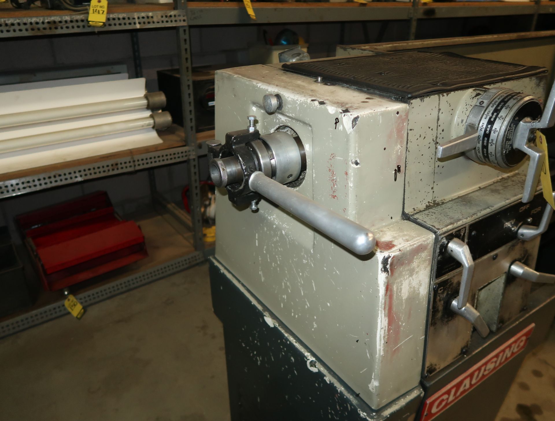 CLAUSING 1300 LATHE MDL. 1301 SN. 131593 - Image 4 of 5