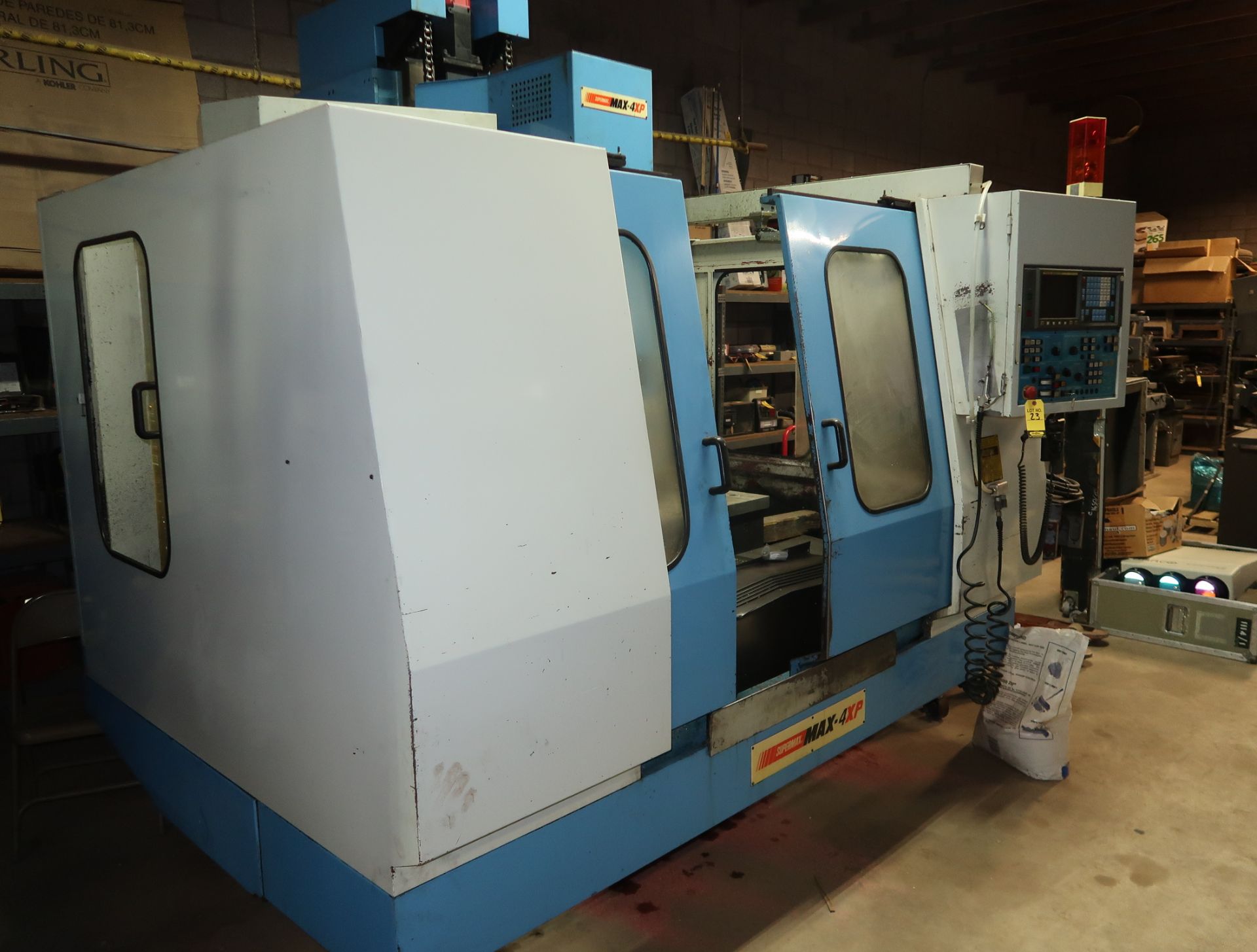 SUPER MAX MAX4XP MACHINING CENTER MDL. MAX-4XP-20T 3 PHASE - Image 2 of 11