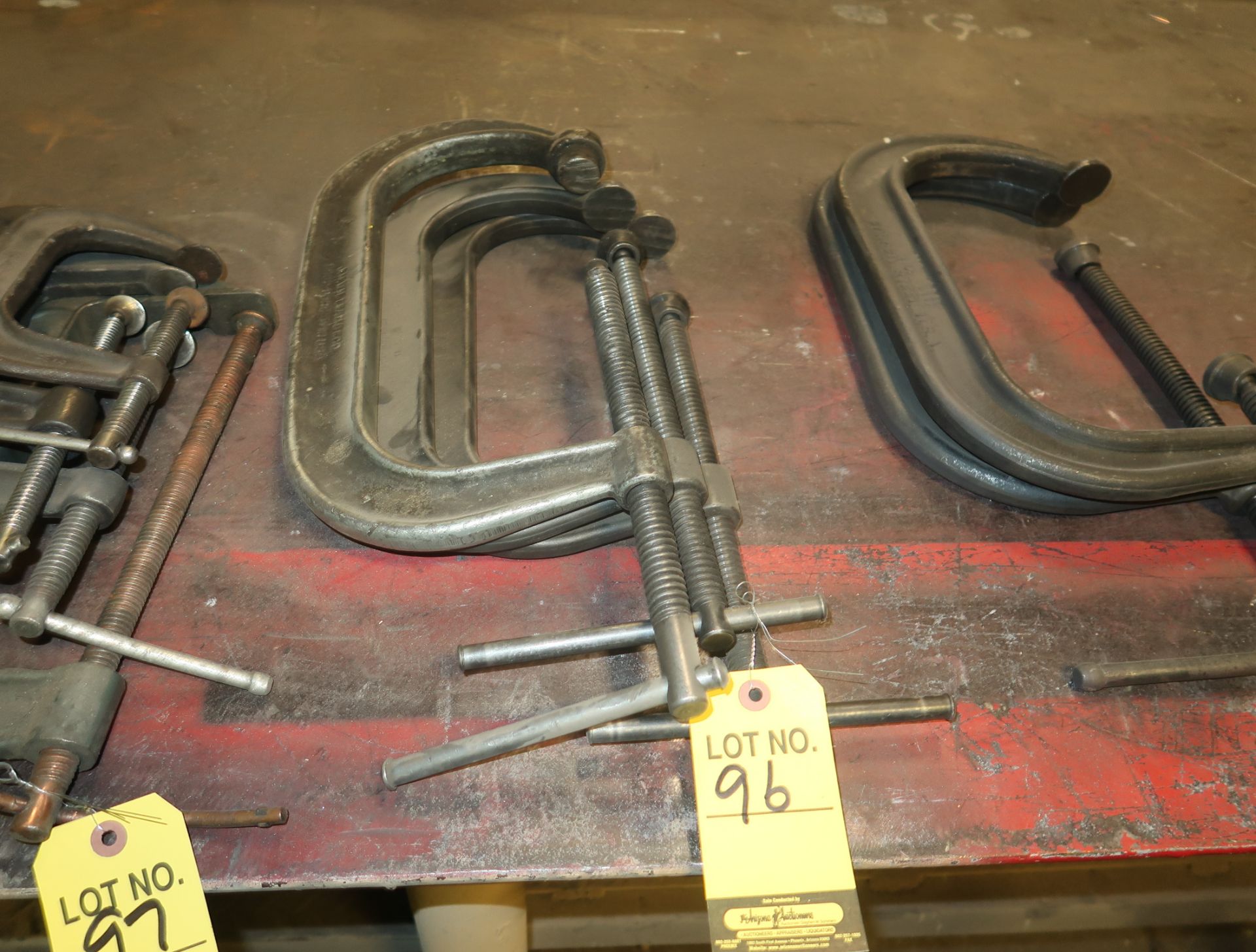 LOT 408 & 410 C-CLAMPS