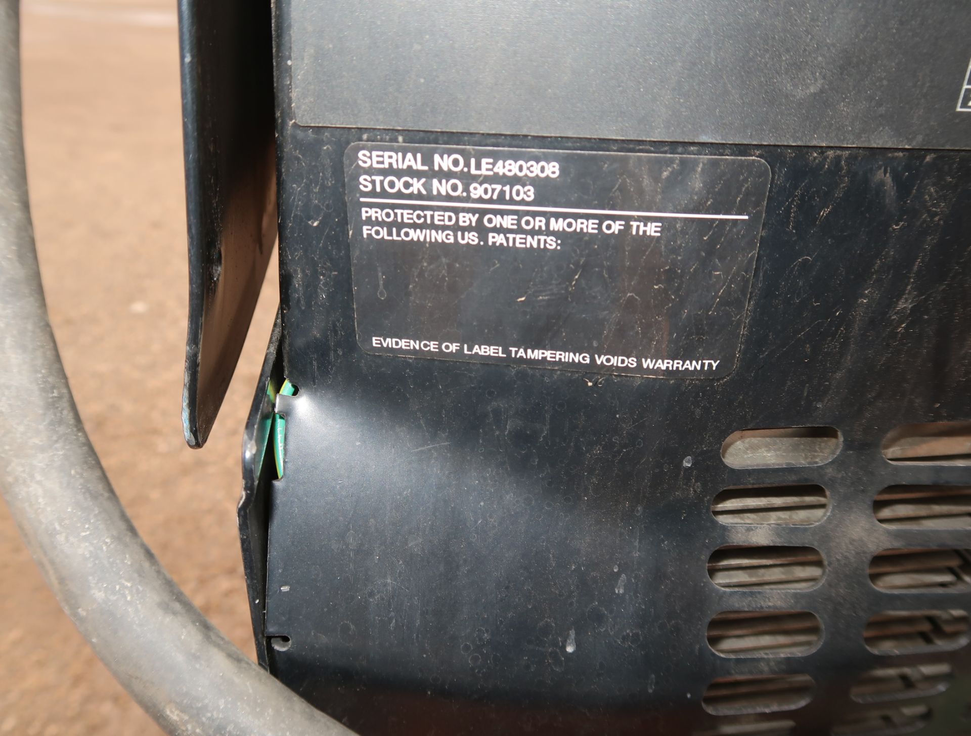 ARC WELDING POWER SOURCE SN. LE480308 - Image 2 of 3