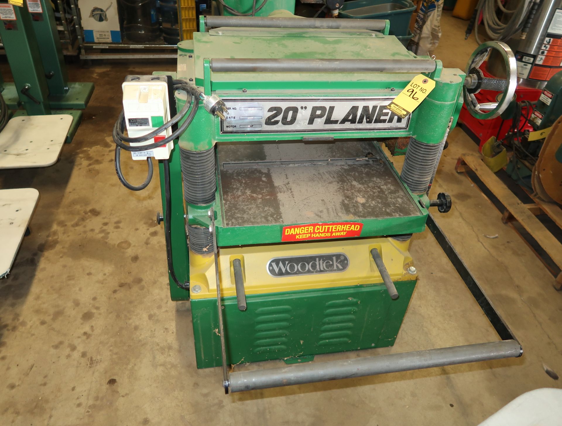 WOODTEK 20" PLANER 3PH SN. 052810