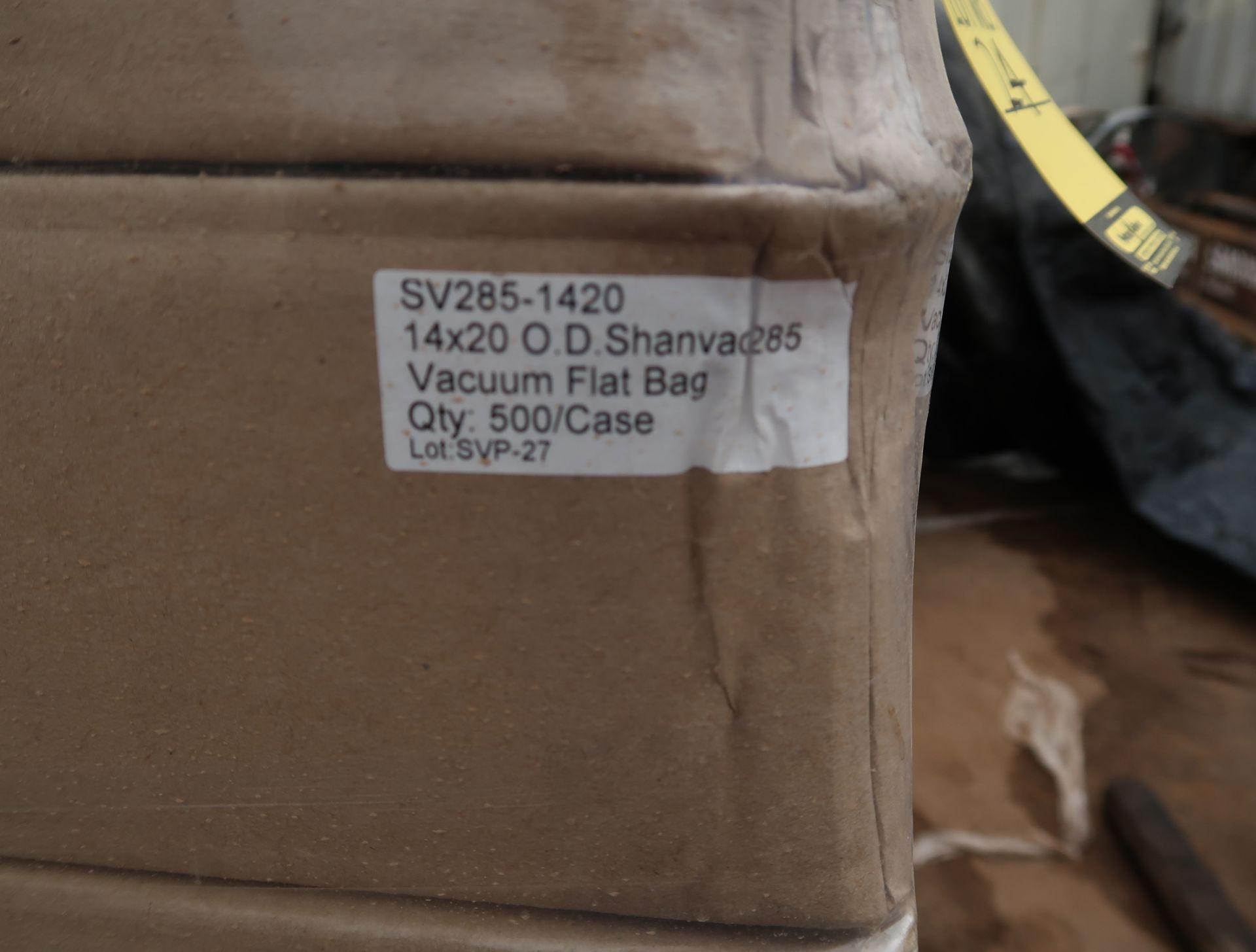 1 PALLET SV285-1420 14X20 O.D SHANVAC 285 VACUUM FLAT BAGS, 500 PER CASE, 28,000 TOTAL - Image 4 of 4