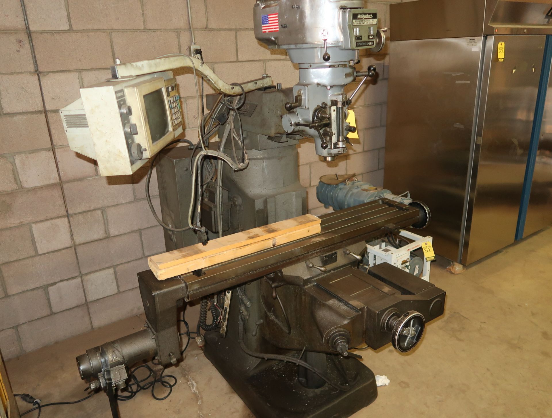 BRIDGEPORT EZ TRACK DX CNC VERTICAL MILL SN. BR2716955 - Image 3 of 3