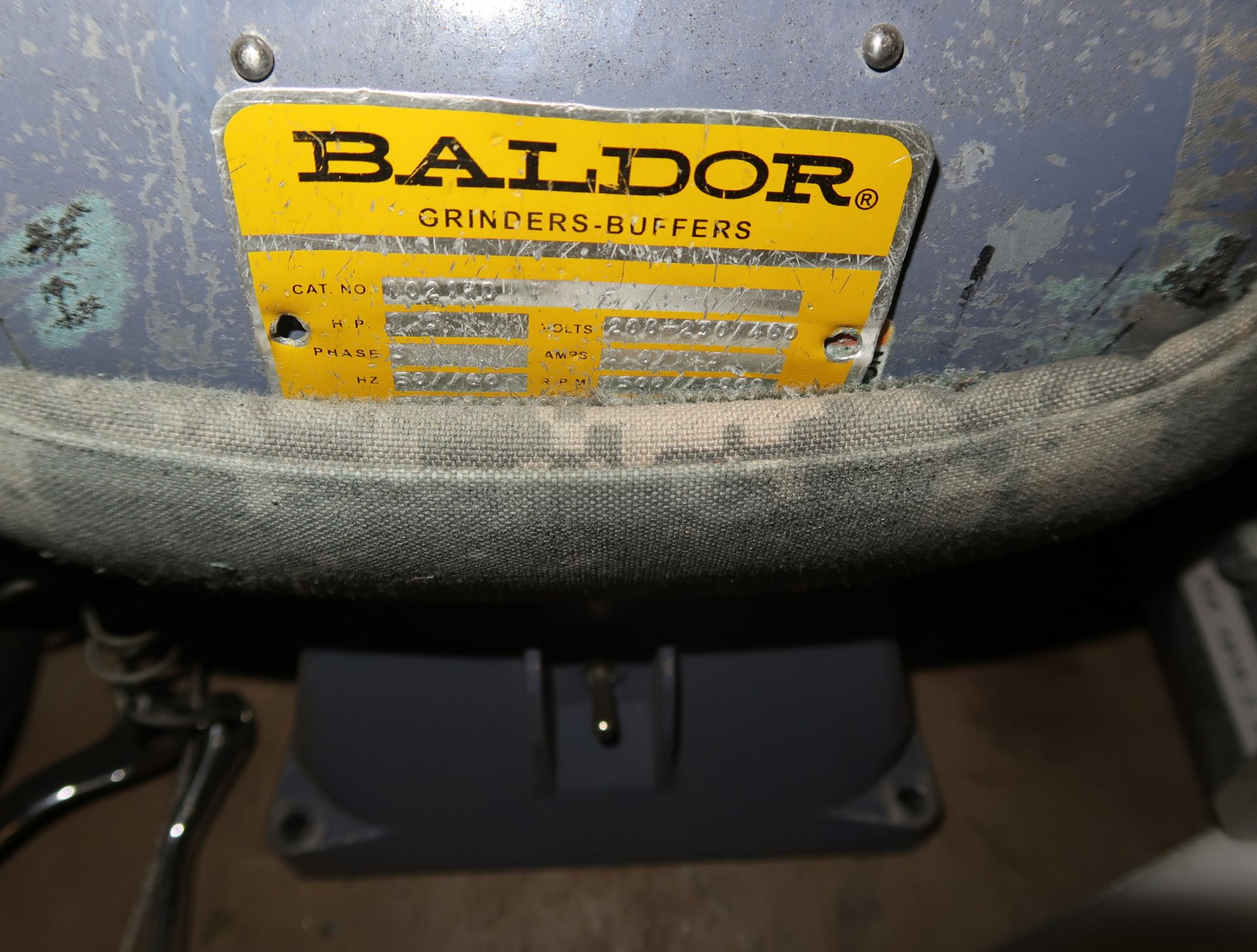 BALDOR 1.5HP DOUBLE ENDED GRINDER - Image 2 of 2