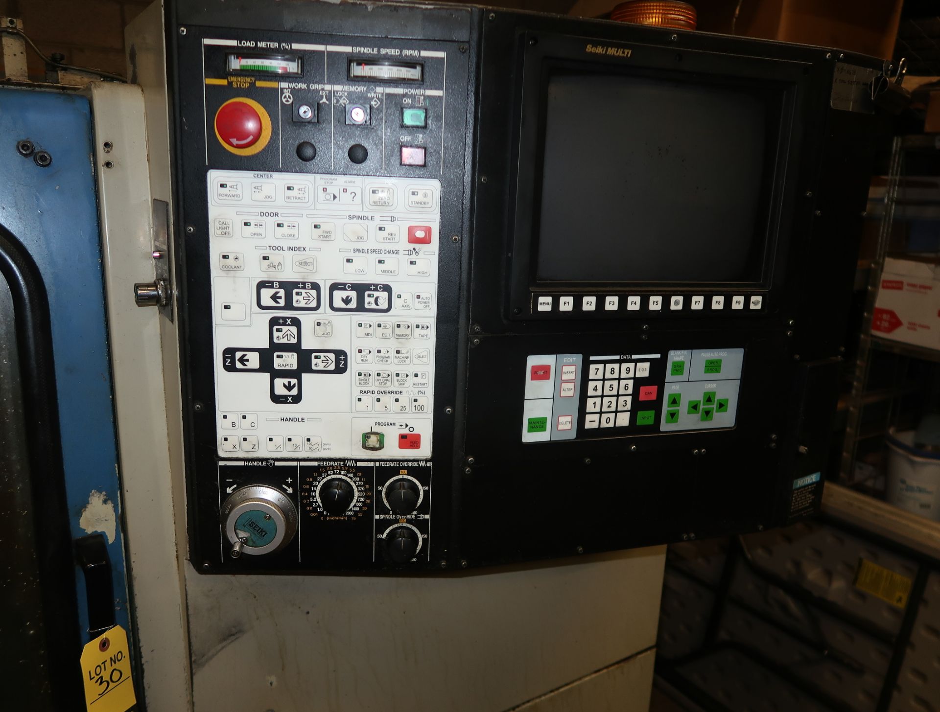 HITACHI SEIKI HTEC-TURN20SII CNC LATHE SN. 2873 - Image 3 of 6