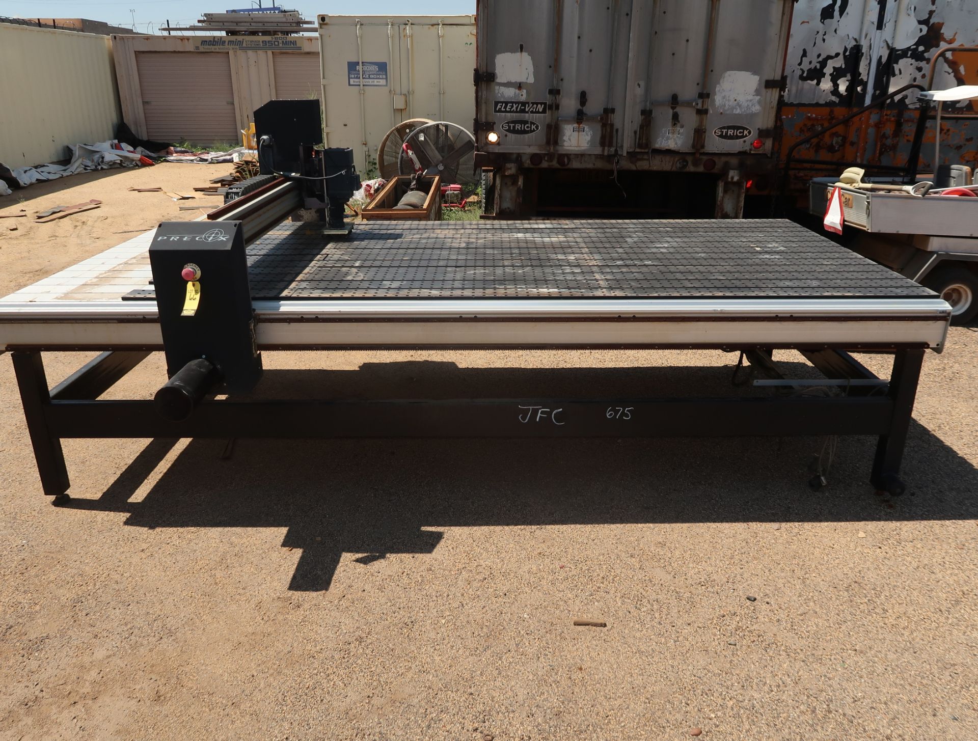 CNC ROUTER TABLE & GANTRY W/ CONTROL & ASST COLLETS (NO VAC PUMP)