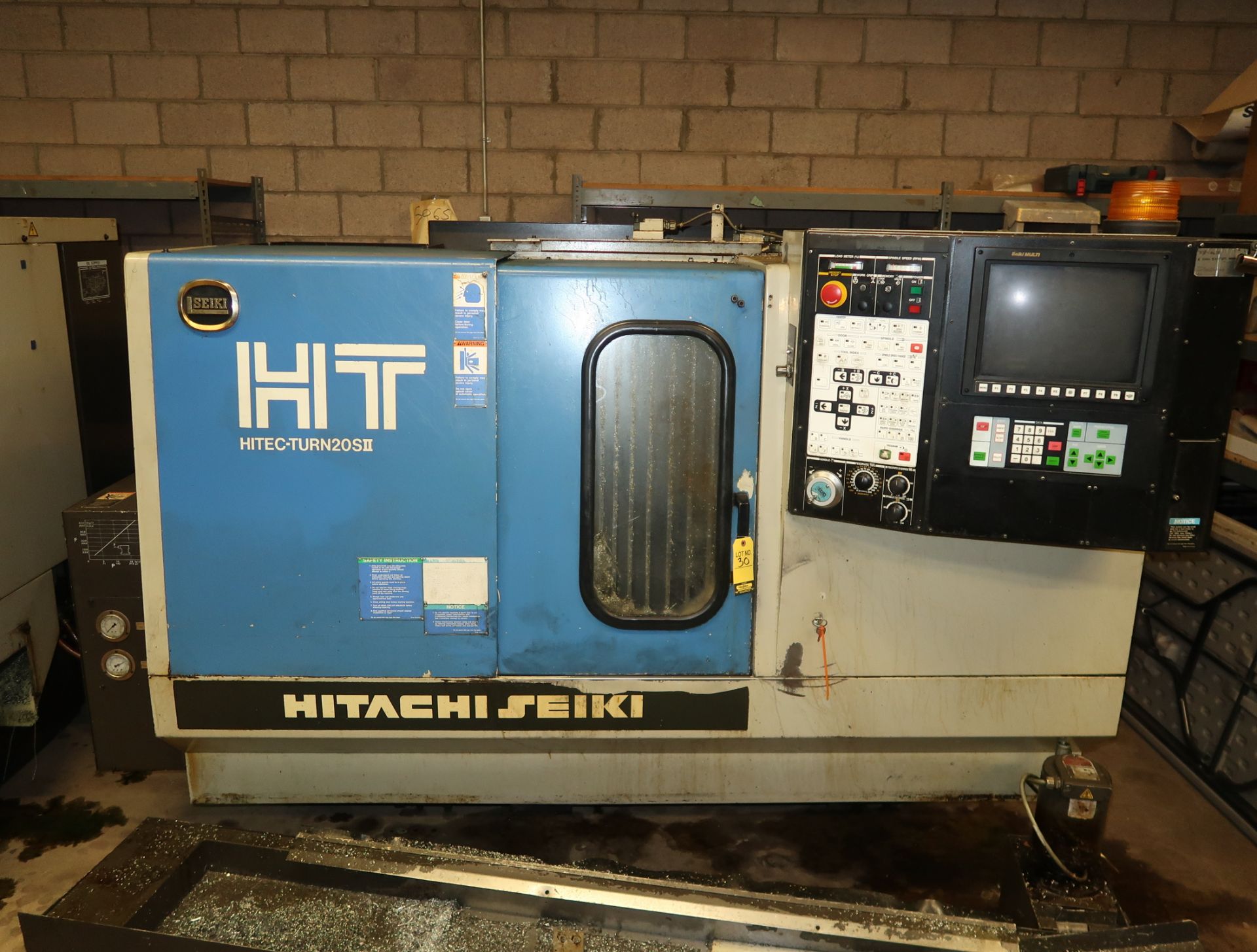 HITACHI SEIKI HTEC-TURN20SII CNC LATHE SN. 2873