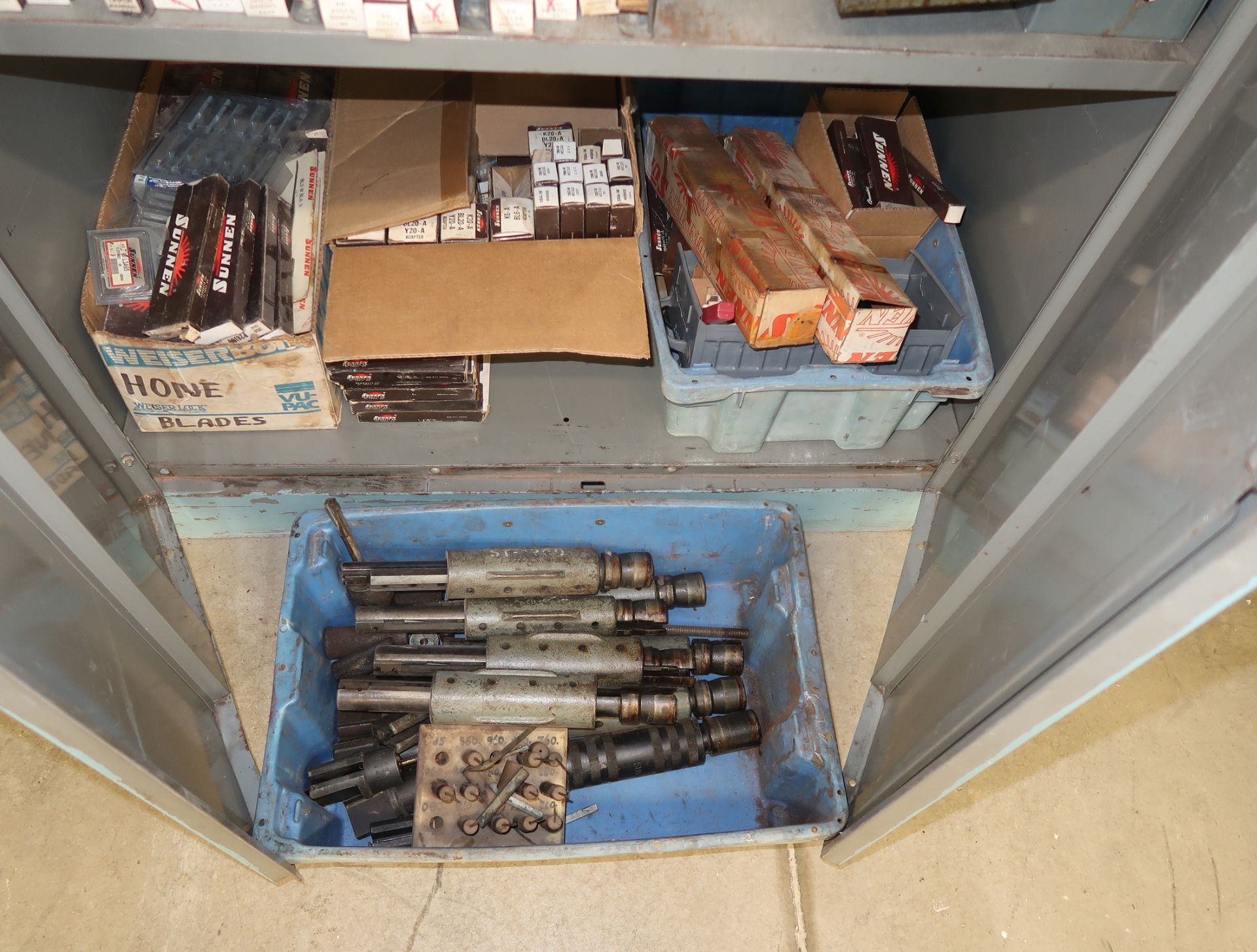 LOT CABINET, HONES, MANDRELS, TOOLING, ETC. - Image 2 of 2