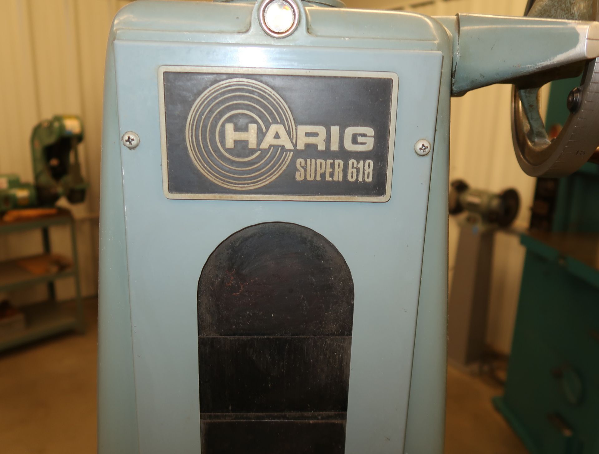 HARIG SUPER 618 SURFACE GRINDER W/6" x 18" Walker magnetic chuck - Image 3 of 4