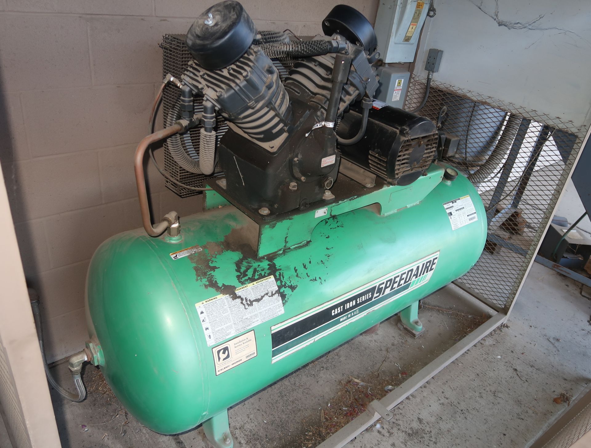 SPEEDAIRE 120-GAL, 10HP, 2-STAGE AIR COMPRESSOR