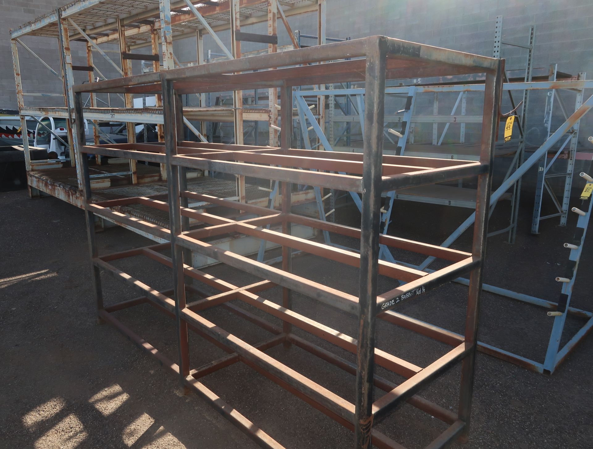 8' X 6' X 3' SHOP RACK