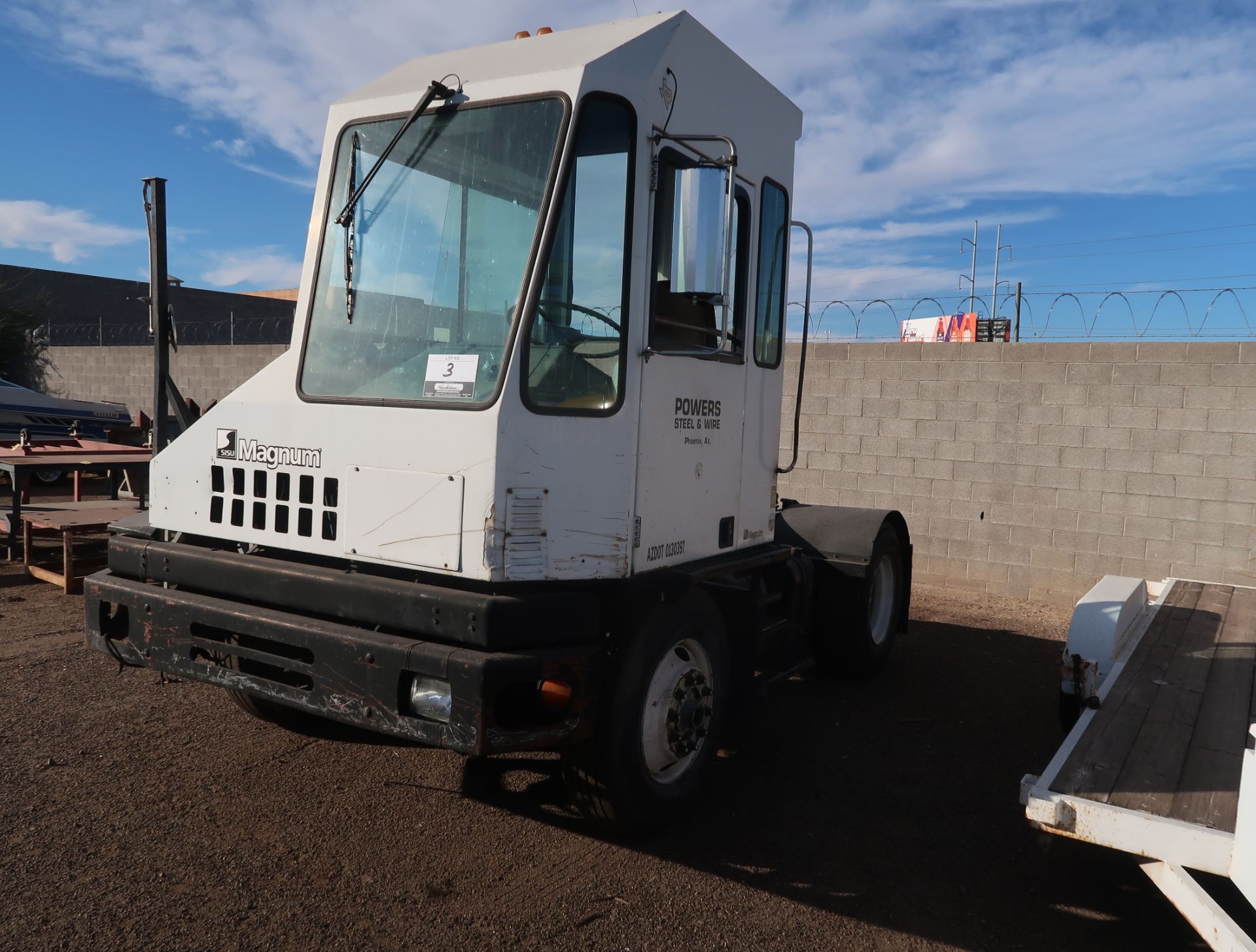 1998 SISU MAGNUM YARD GOAT, MDL. RT110, VIN. 11VDA12F0WA000059