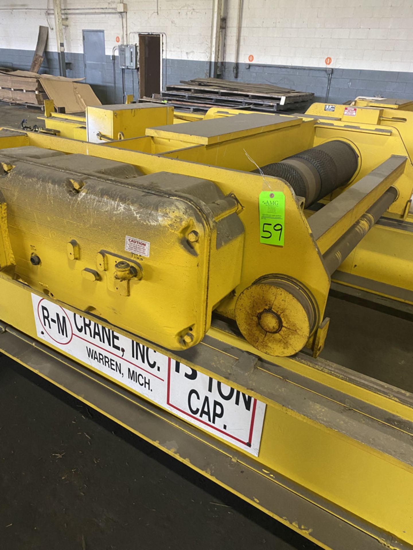 15 Ton R-M pendant controlled overhead crane