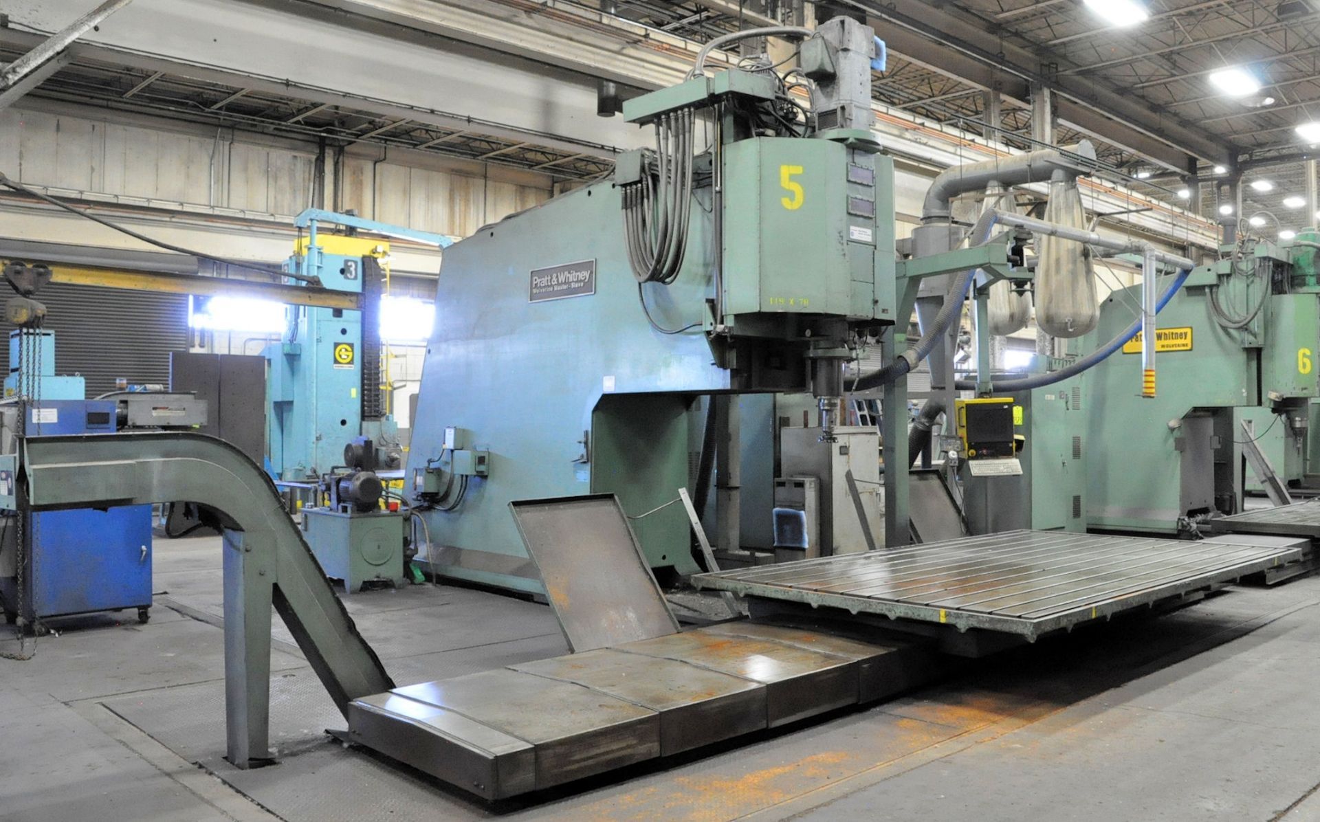 Pratt & Whitney Model Wolverine CNC Vertical Milling machine. Serial no 1973-103 Retrofitted