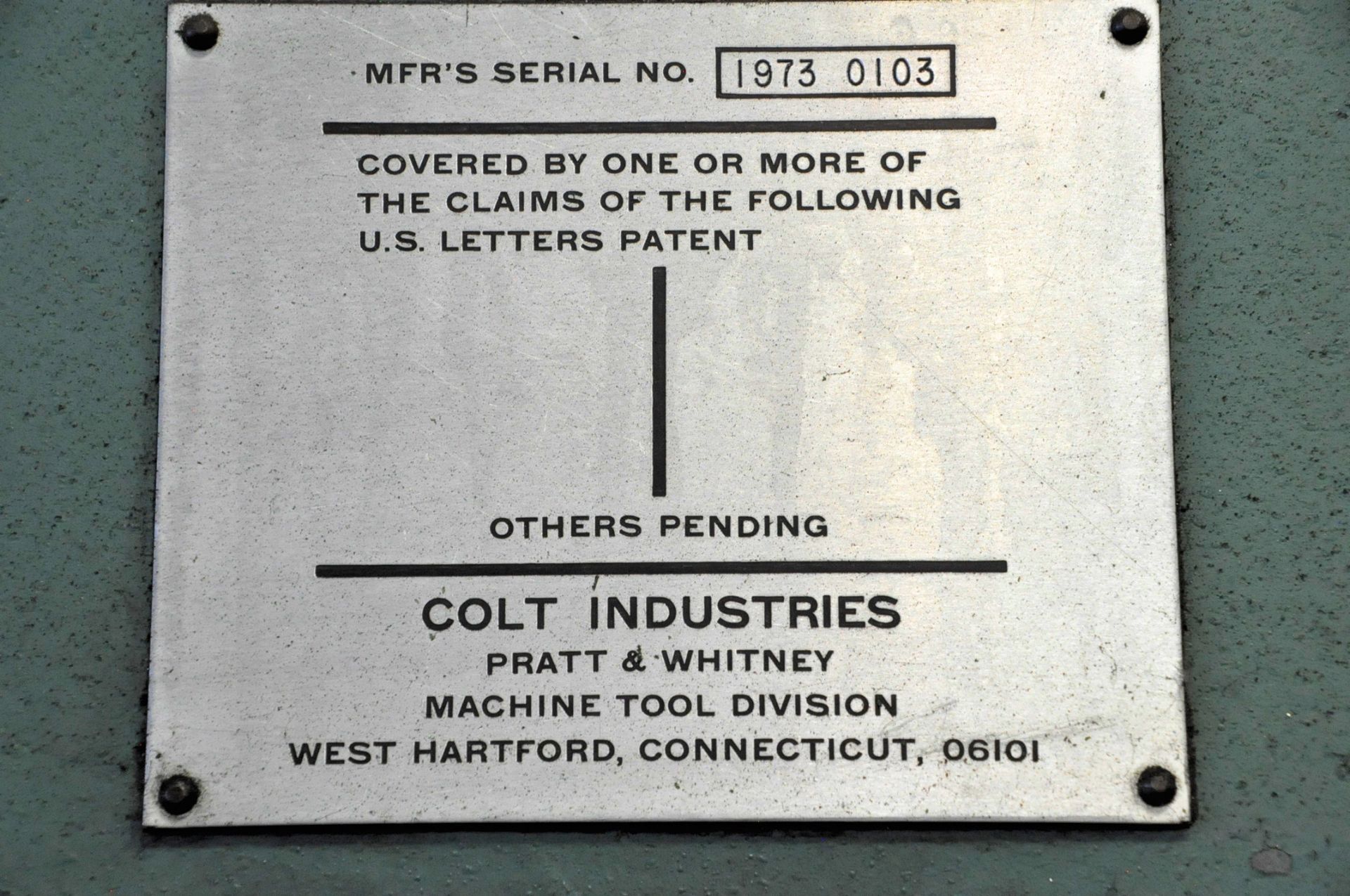 Pratt & Whitney Model Wolverine CNC Vertical Milling machine. Serial no 1973-103 Retrofitted - Image 5 of 8