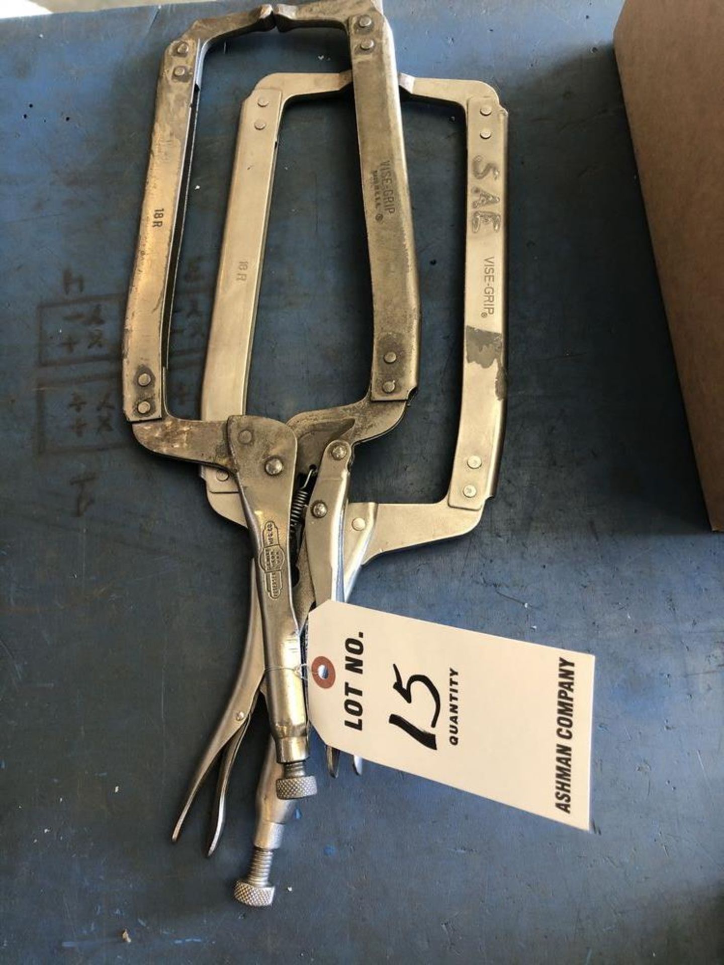 (2) VISE GRIP WELDING CLAMPS