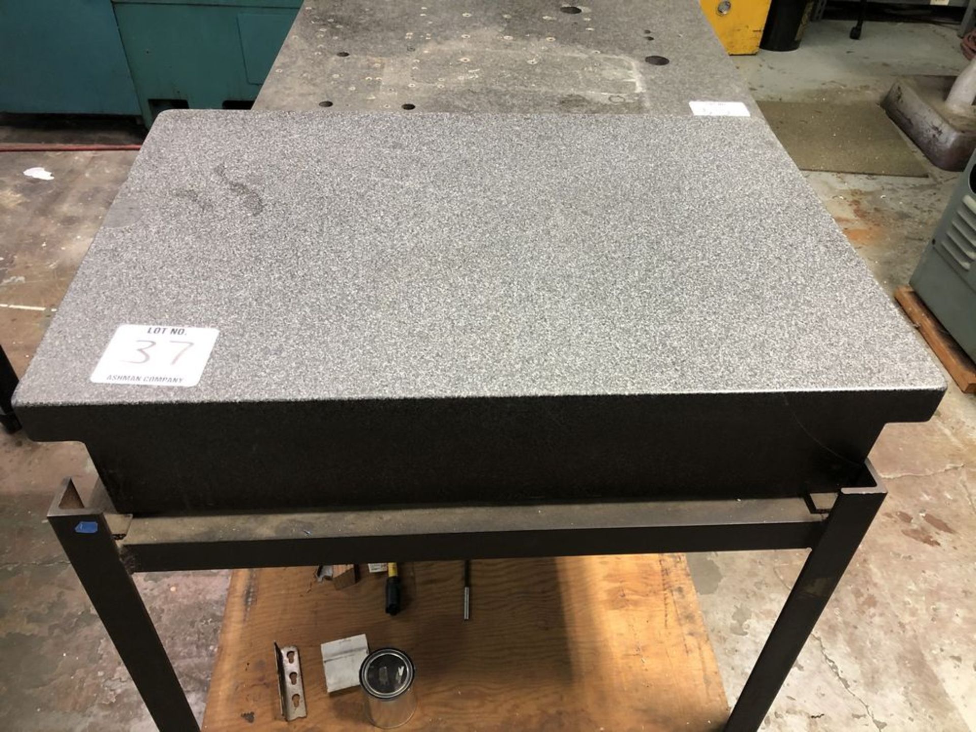 (1) 24”x36” GRANITE SURFACE PLATE WITH STAND