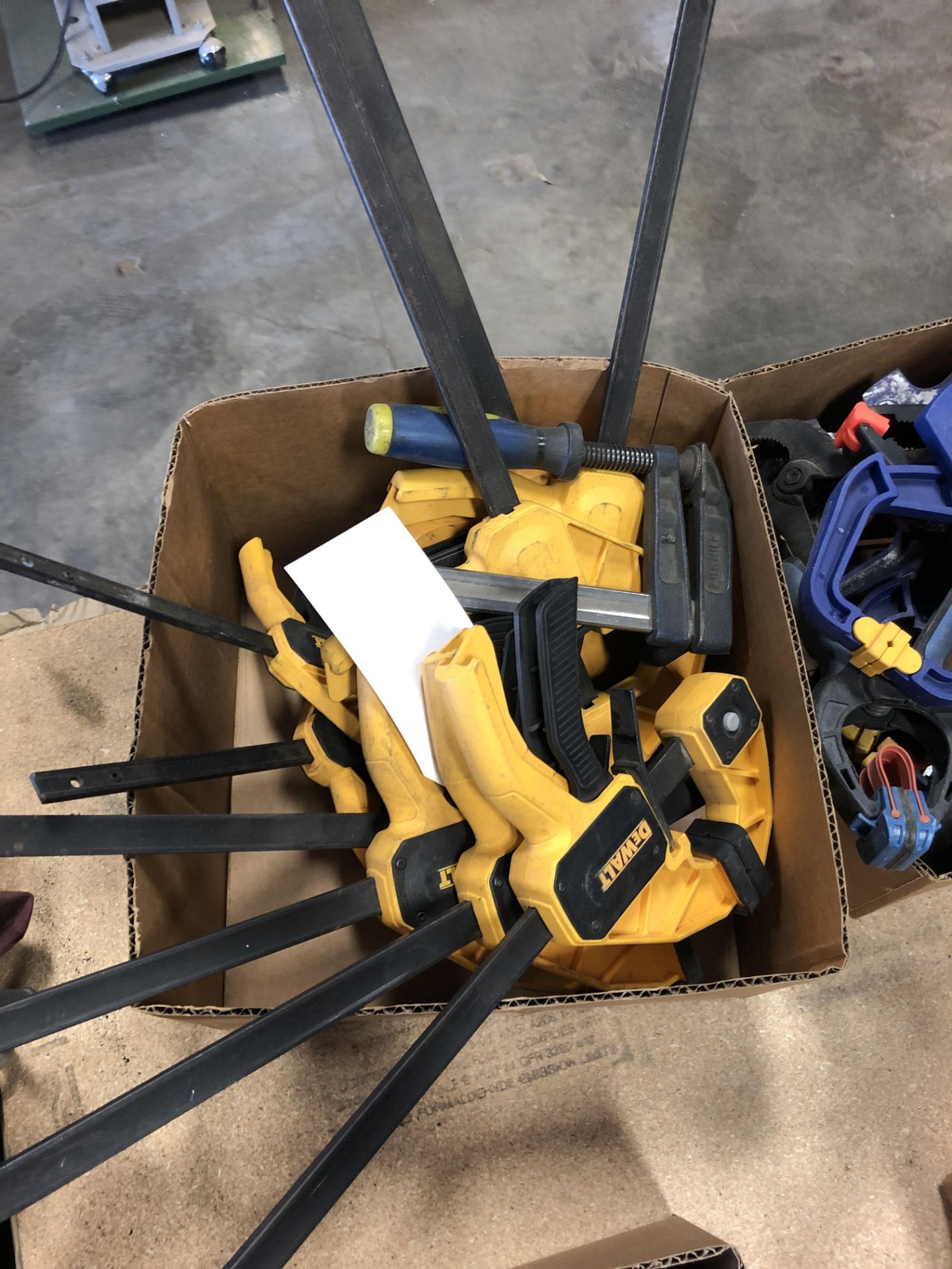 (LOT) DEWALT BAR CLAMPS