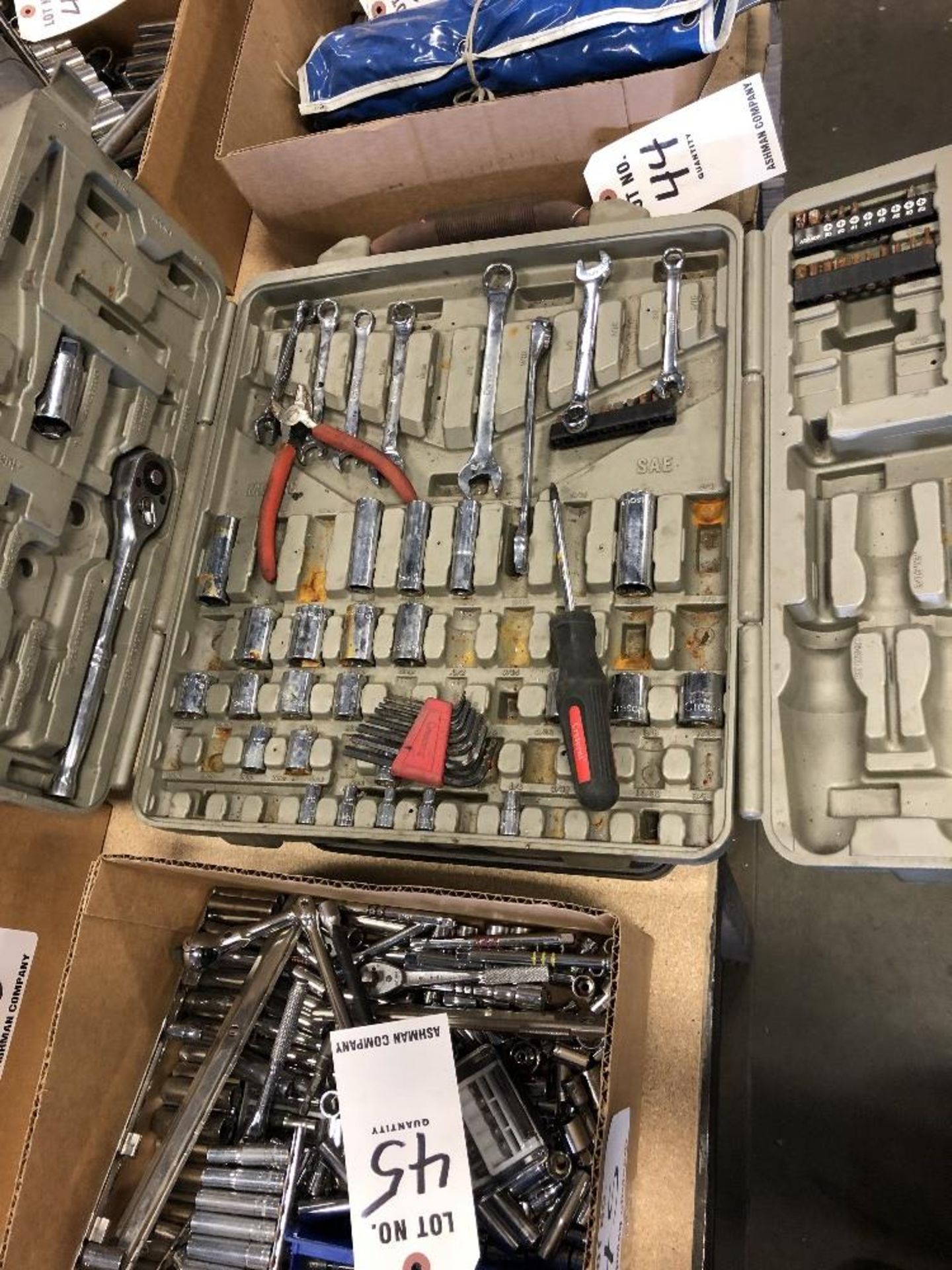 (2) CRESCENT SOCKET WRENCH SETS