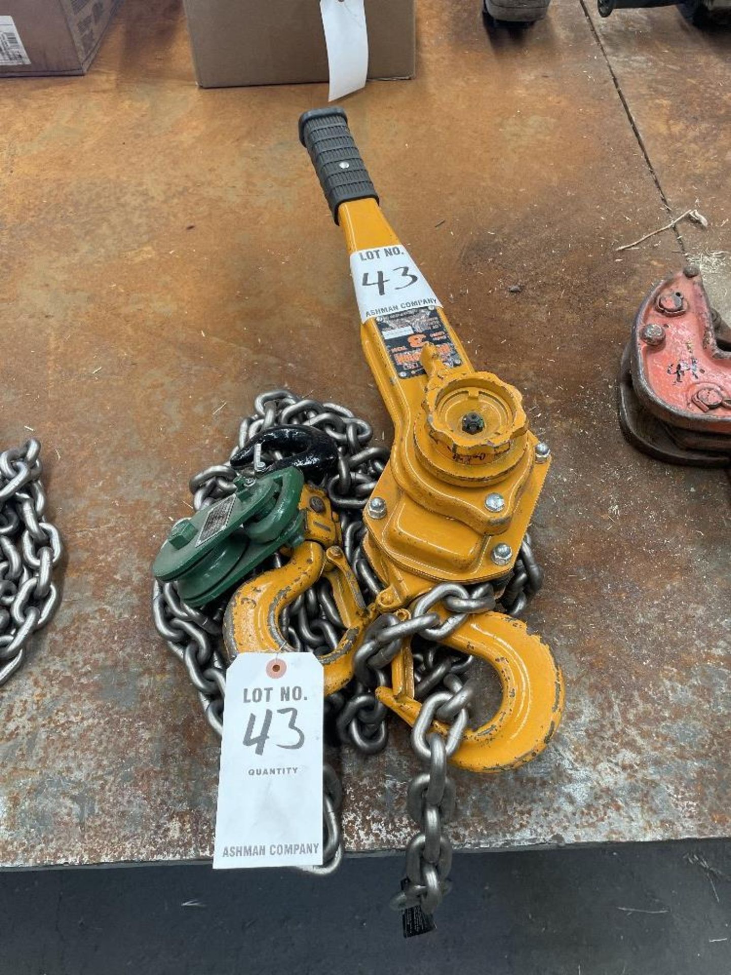 HARRINGTON 3 TON CHAIN HOIST