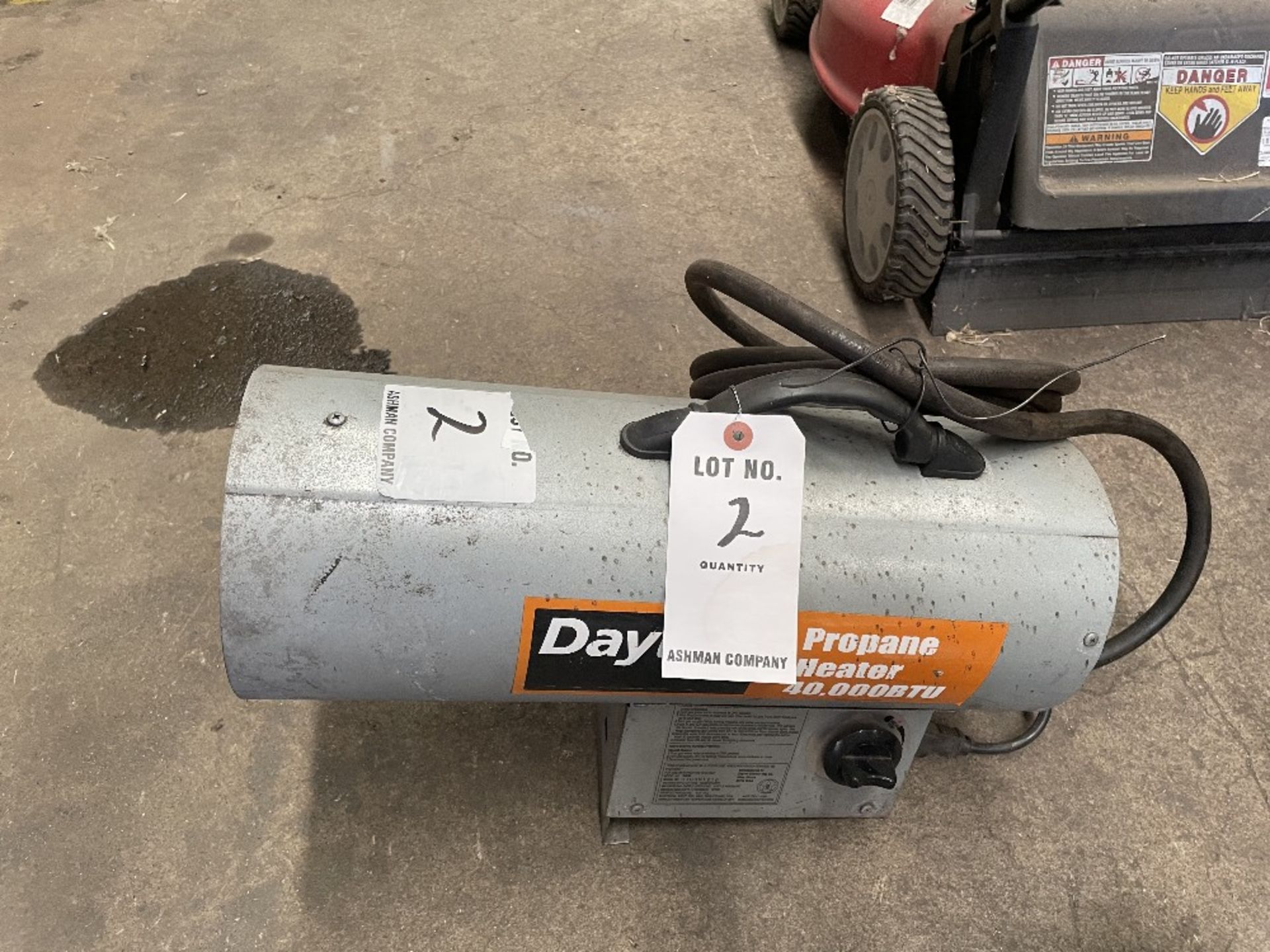 DAYTON 40,000 BTU HEATER