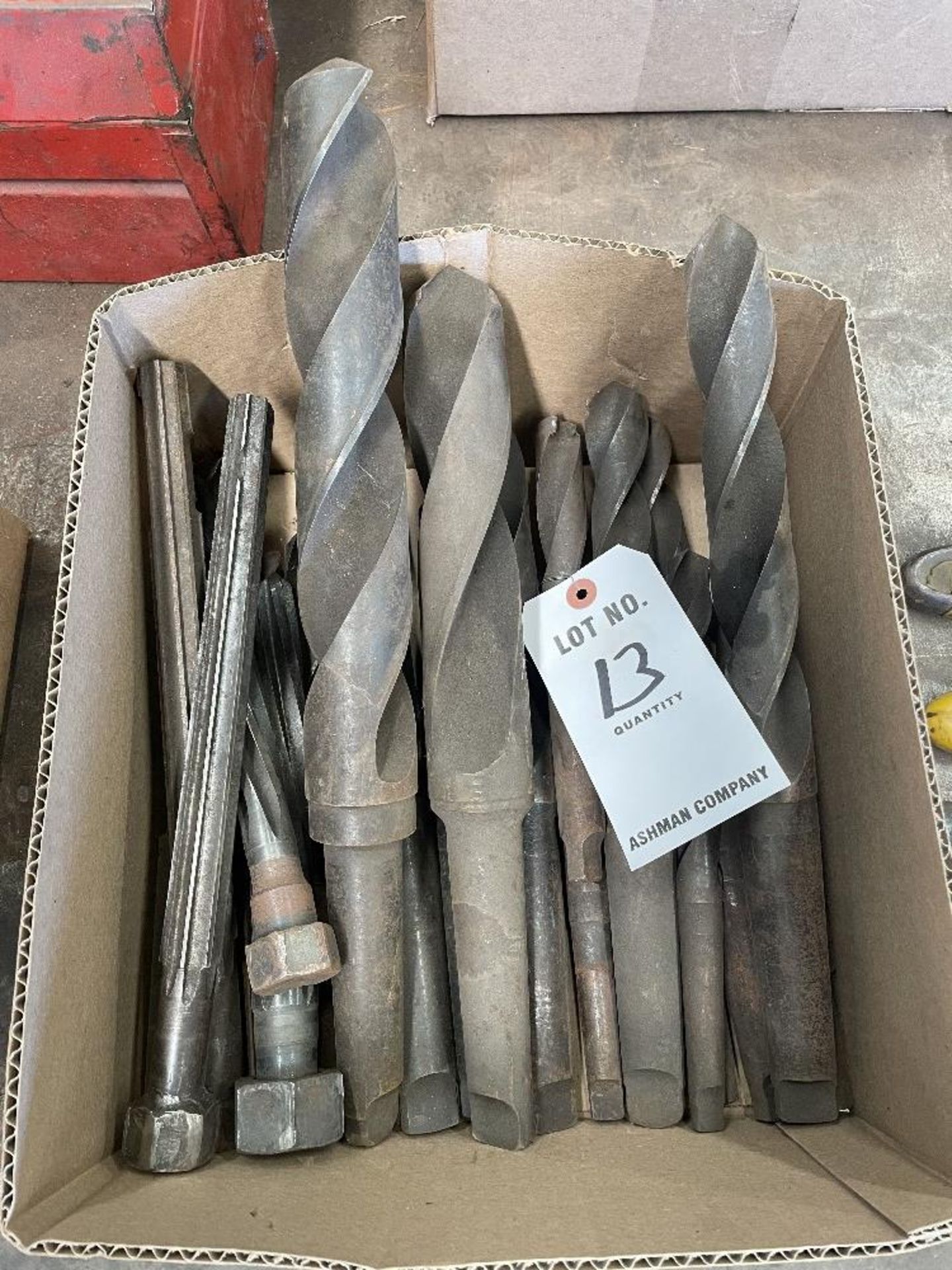 LOT OF MISC LARGE STEP DRILLS