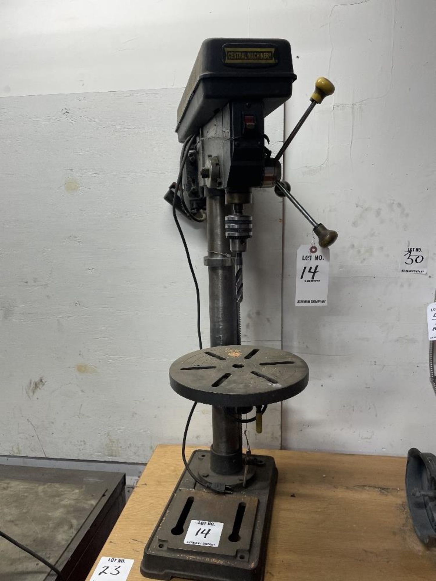 CENTRAL MACHINERY 13” DRILL PRESS