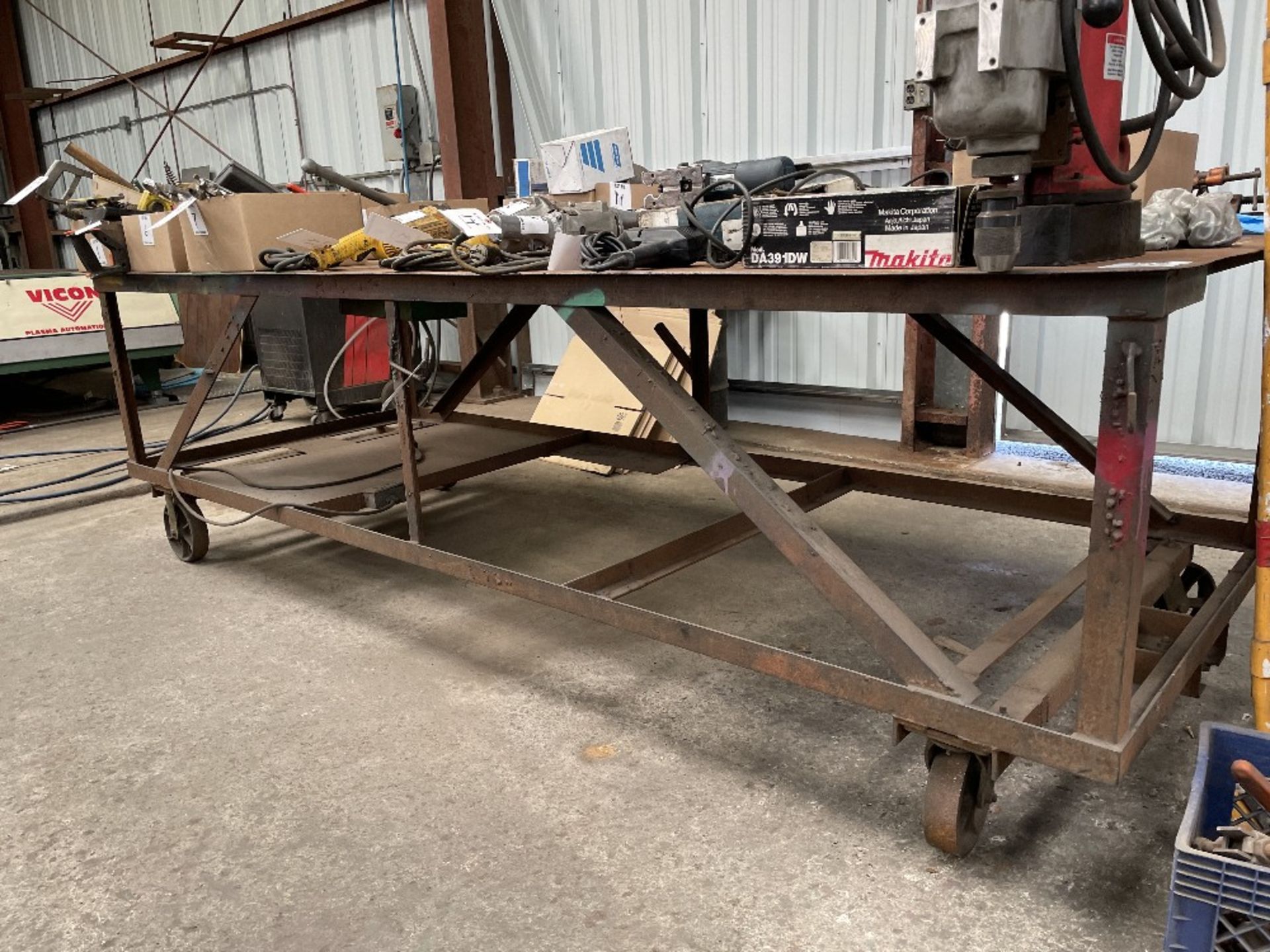 (1) 4’x10’ WELDING CART