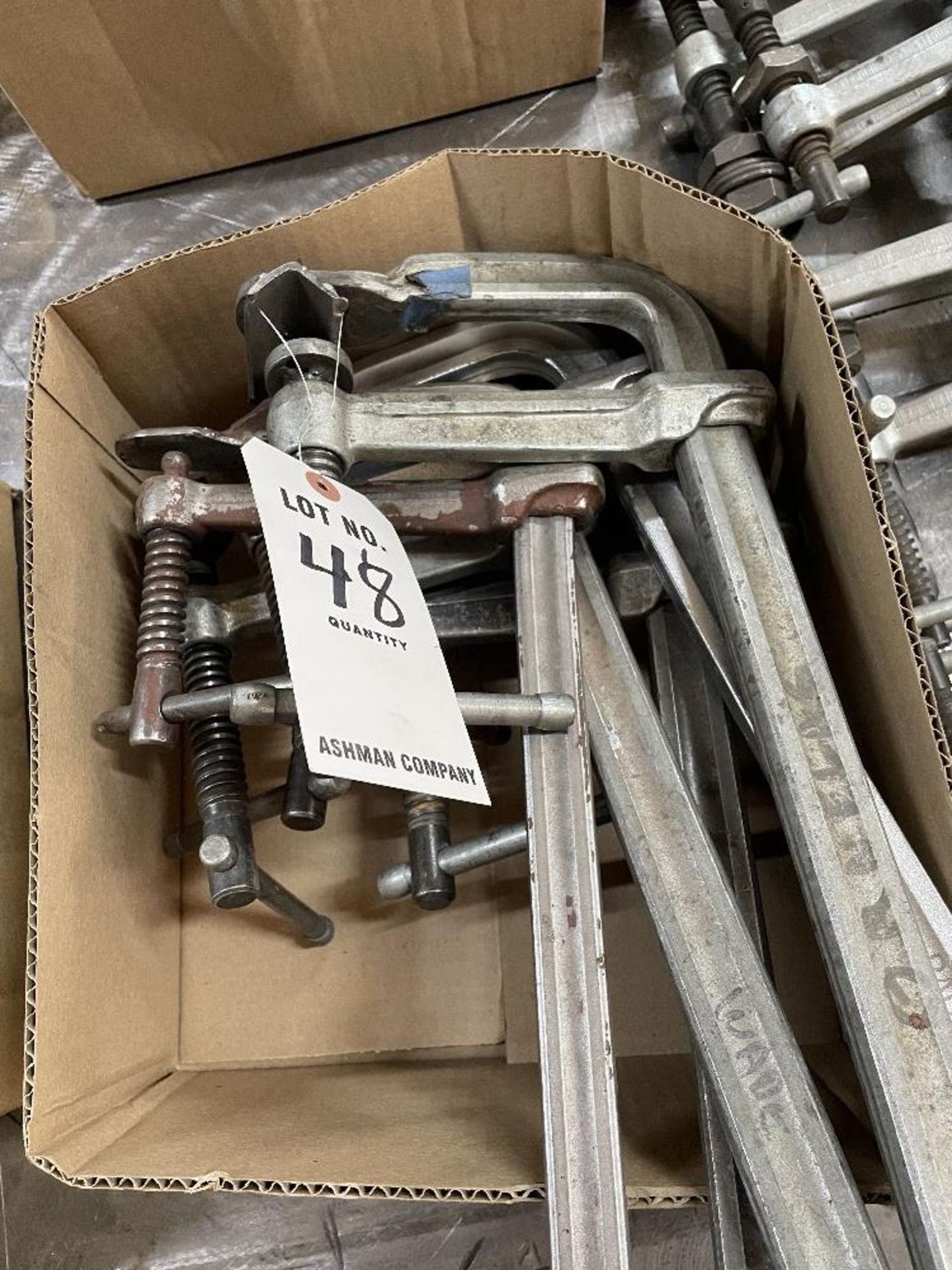 Lot of misc bar clamps
