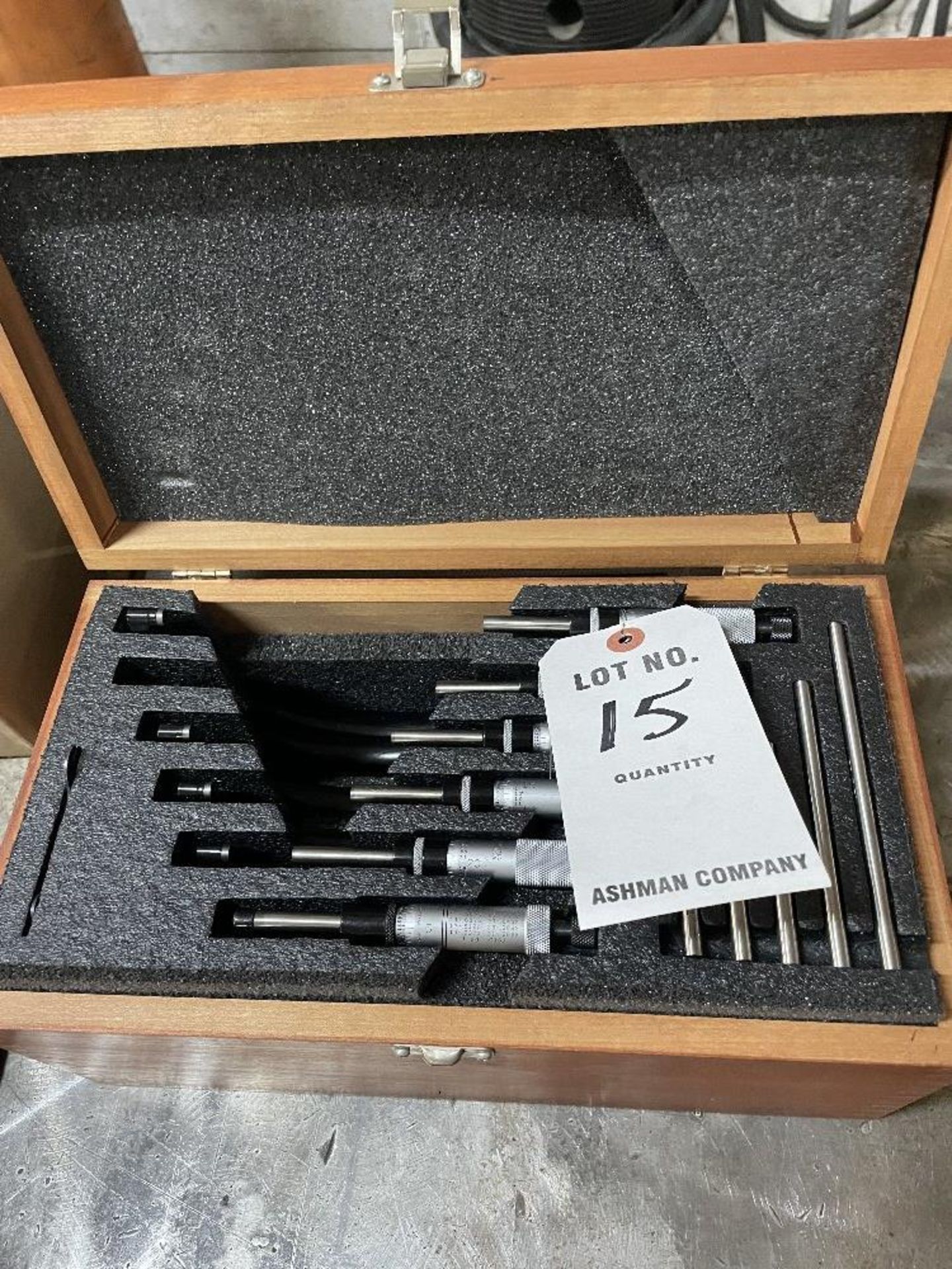 starrett 0-6” outside mic complete set