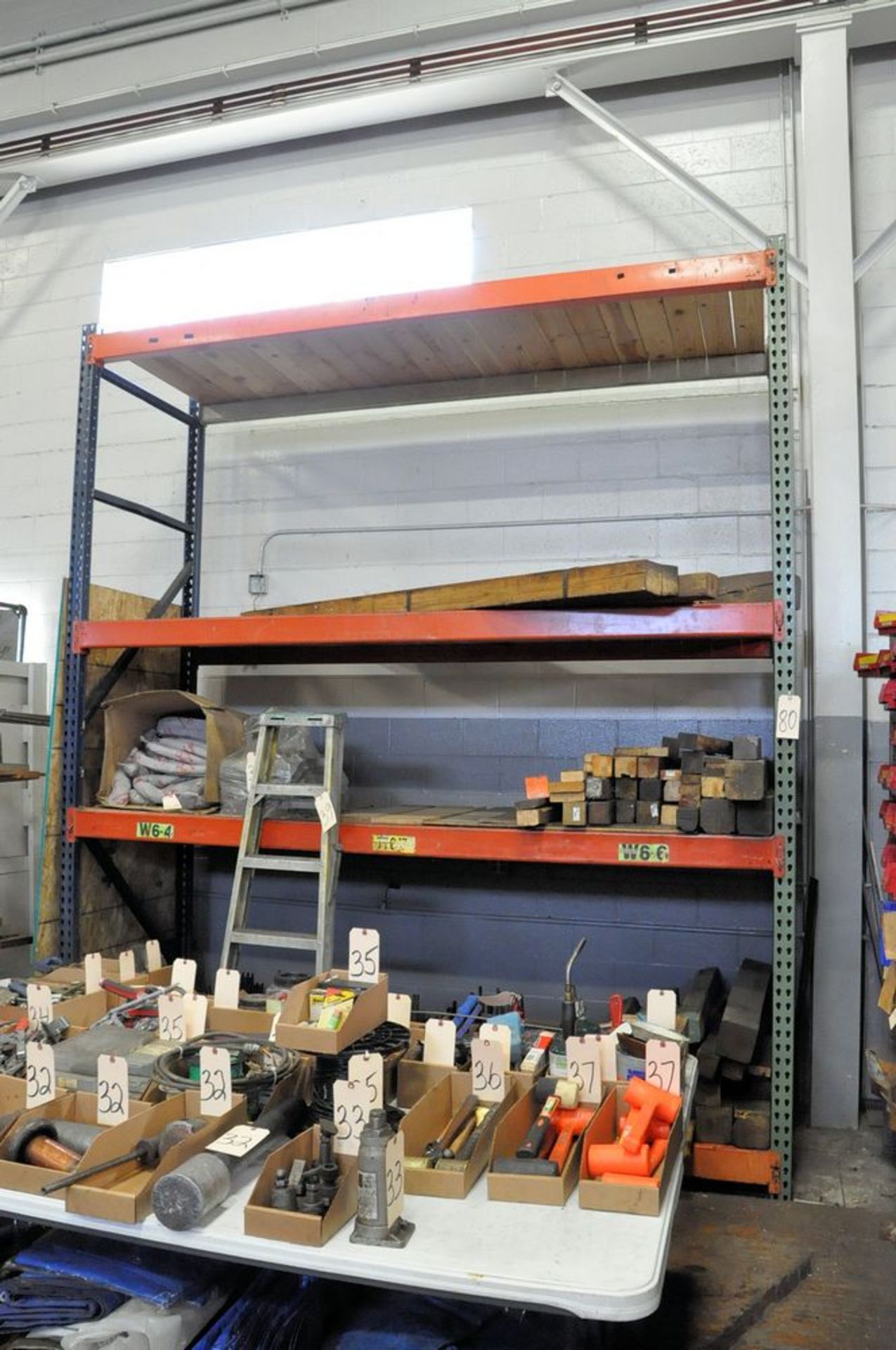 1 Sections 10' x 42" x 12' Pallet Racking, (Contents Not Included),