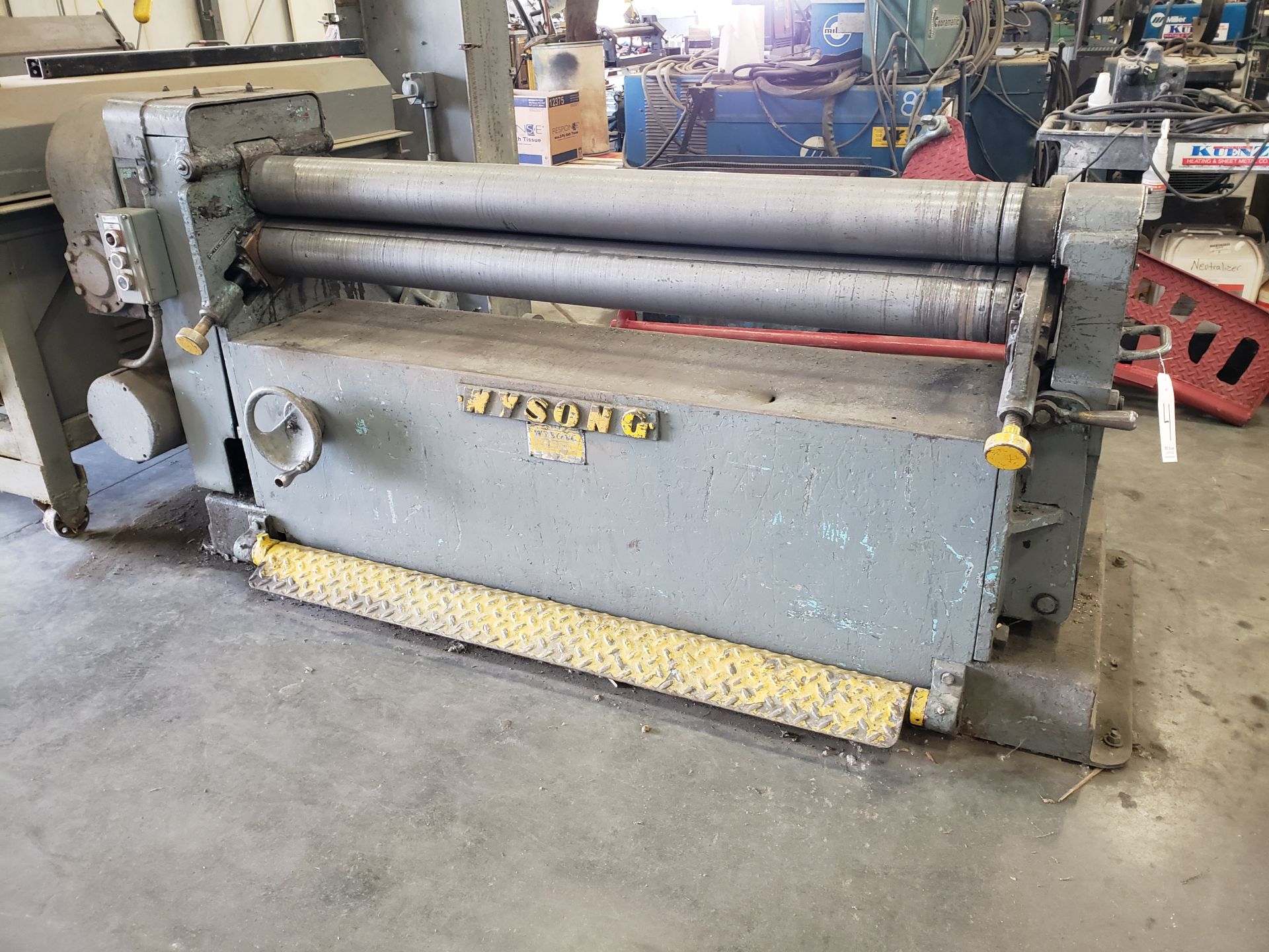 Wysong Model C-60 Pyramid Plate Bending Roll