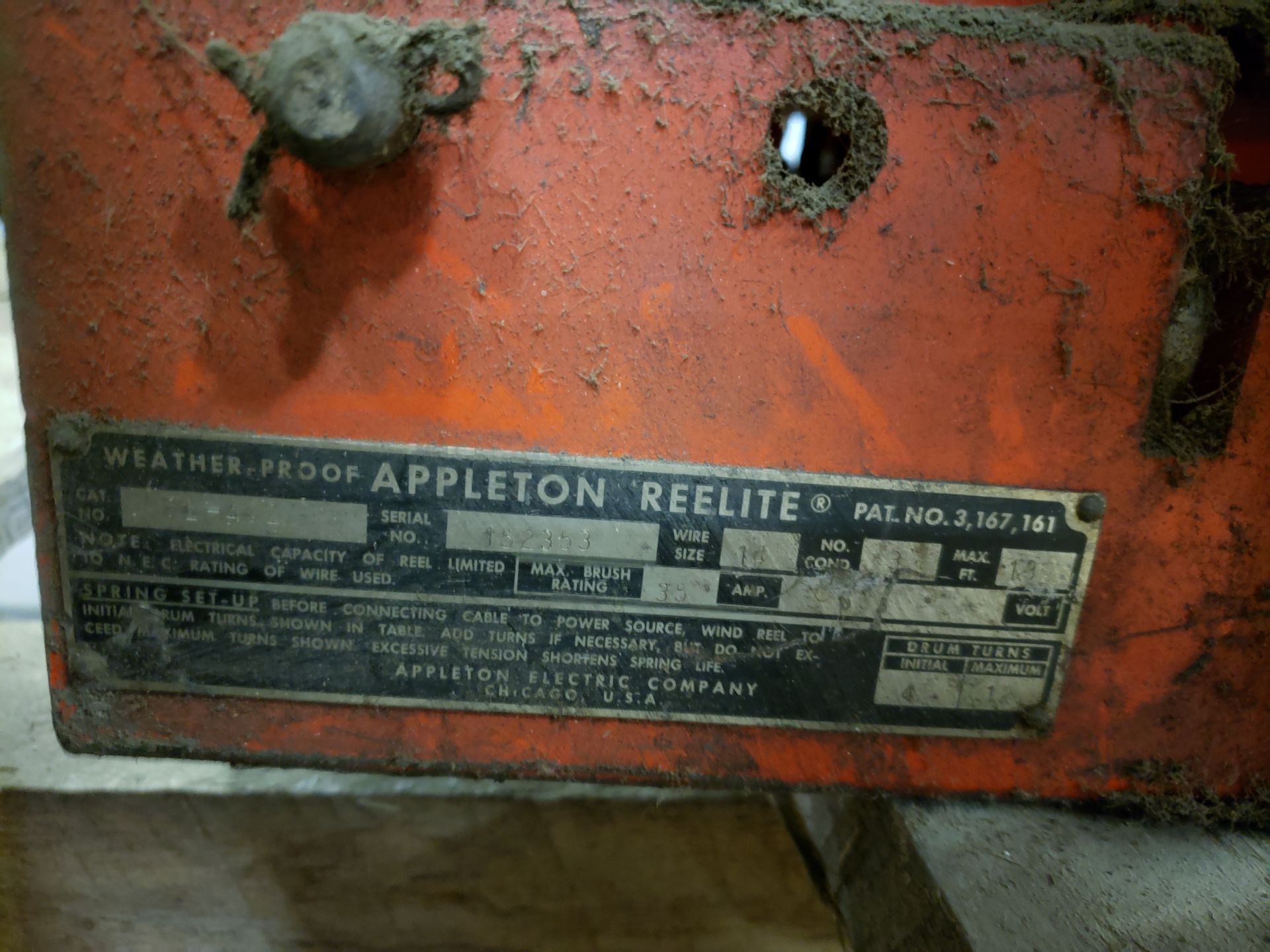 Appleton Reelite RL-4 Cord Reel - Image 3 of 4