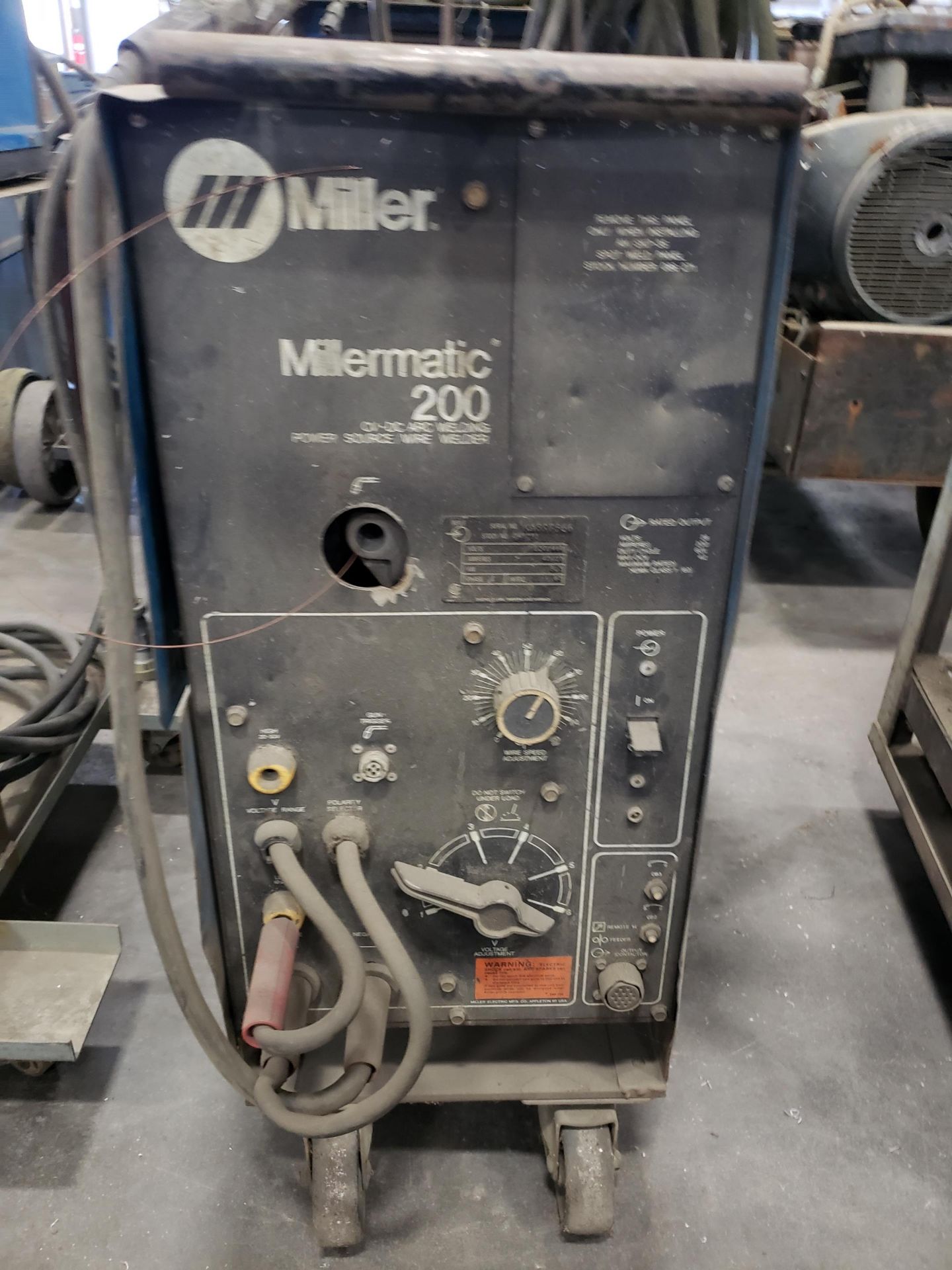 Miller Millermatic 200 Arc Welding Power Source - Image 2 of 3