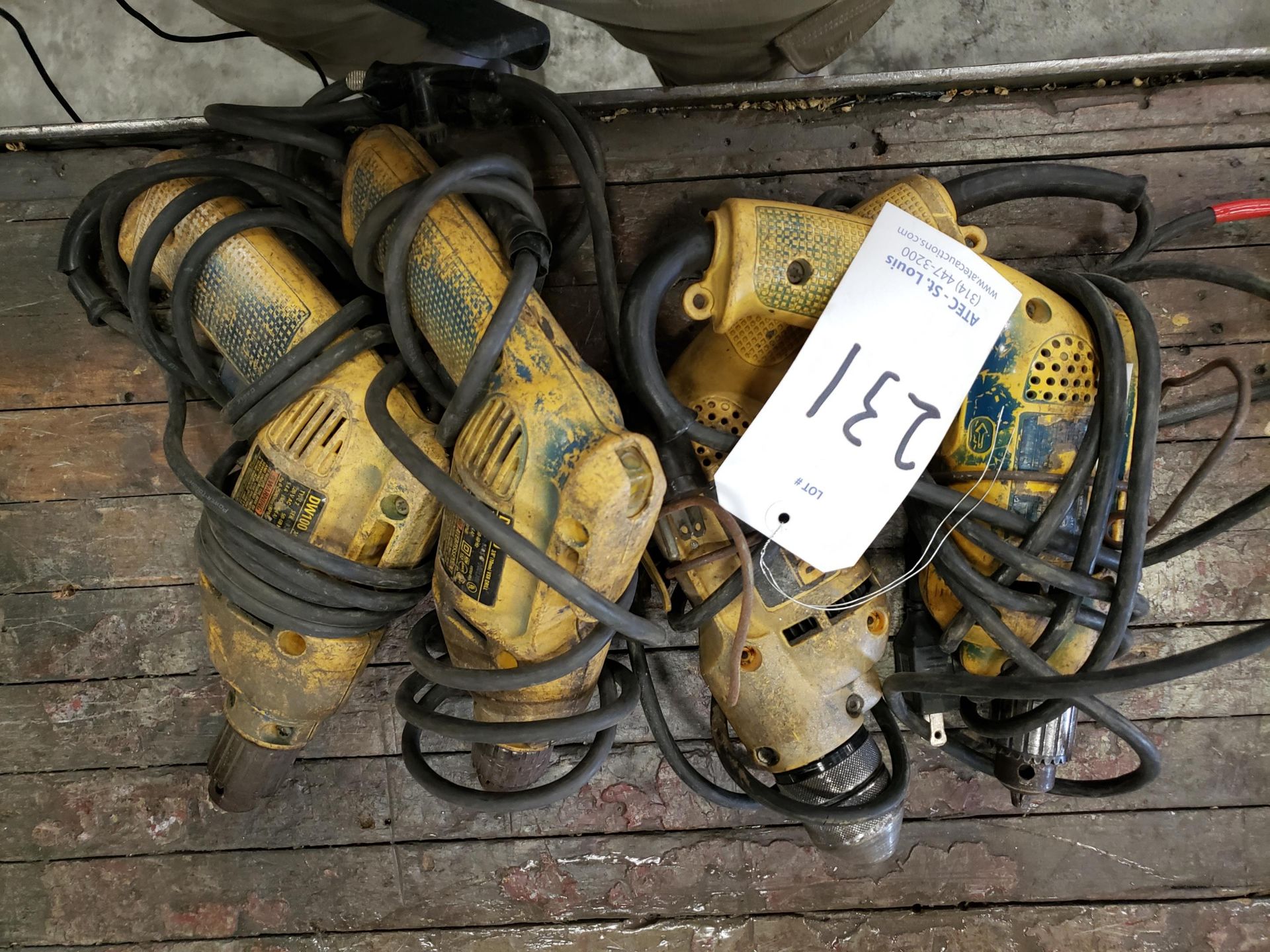 Lot of Hammer Drills