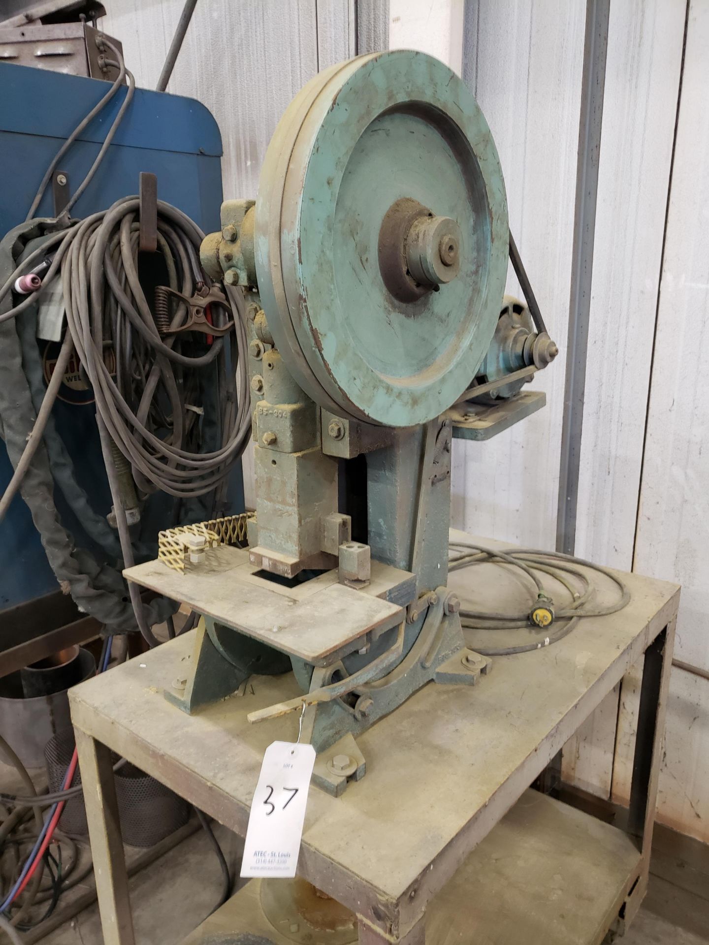 Alva Allen Model BT-5 Mechanical OBI Punch Press