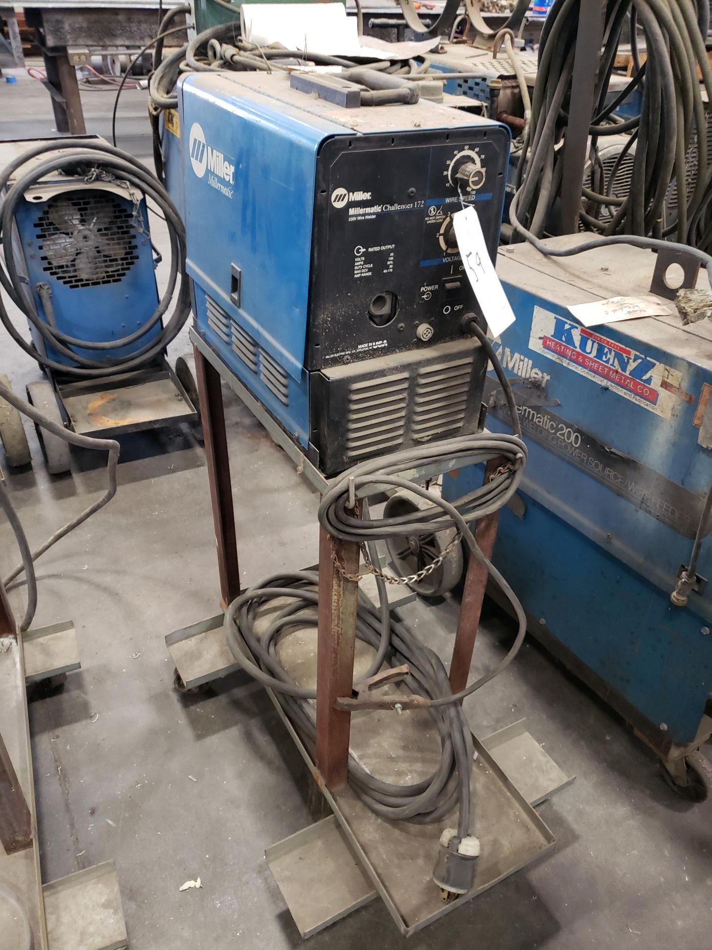 Miller Millermatic Challenger 172 Wire Welder (Note Says "Did Not Repair")