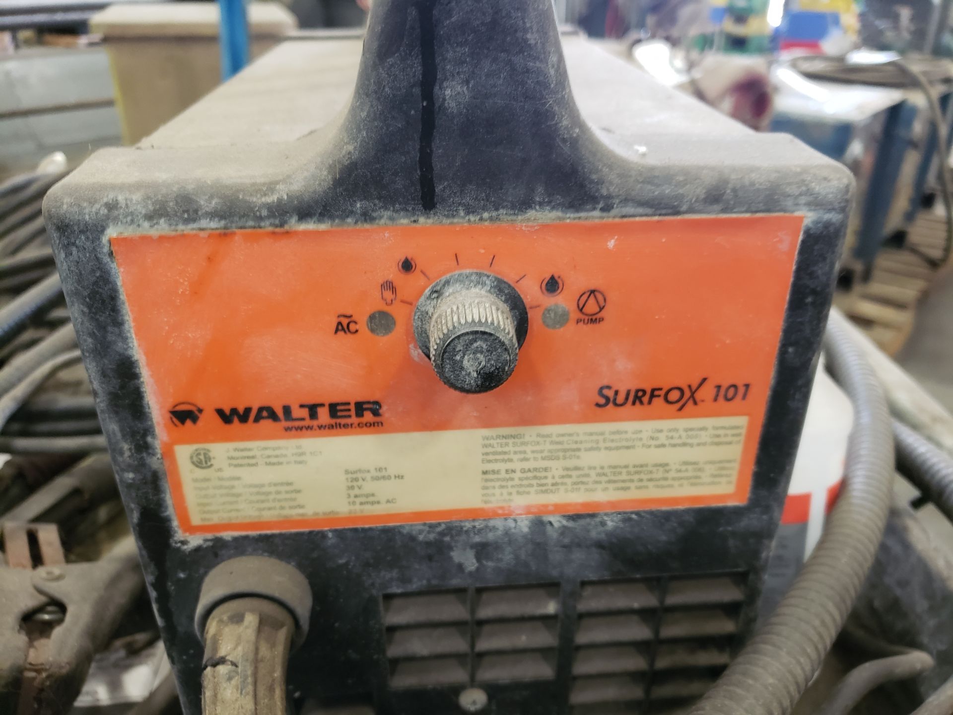 Lot of Walter SurFox 101 Weld Cleaning Systems - Image 5 of 9