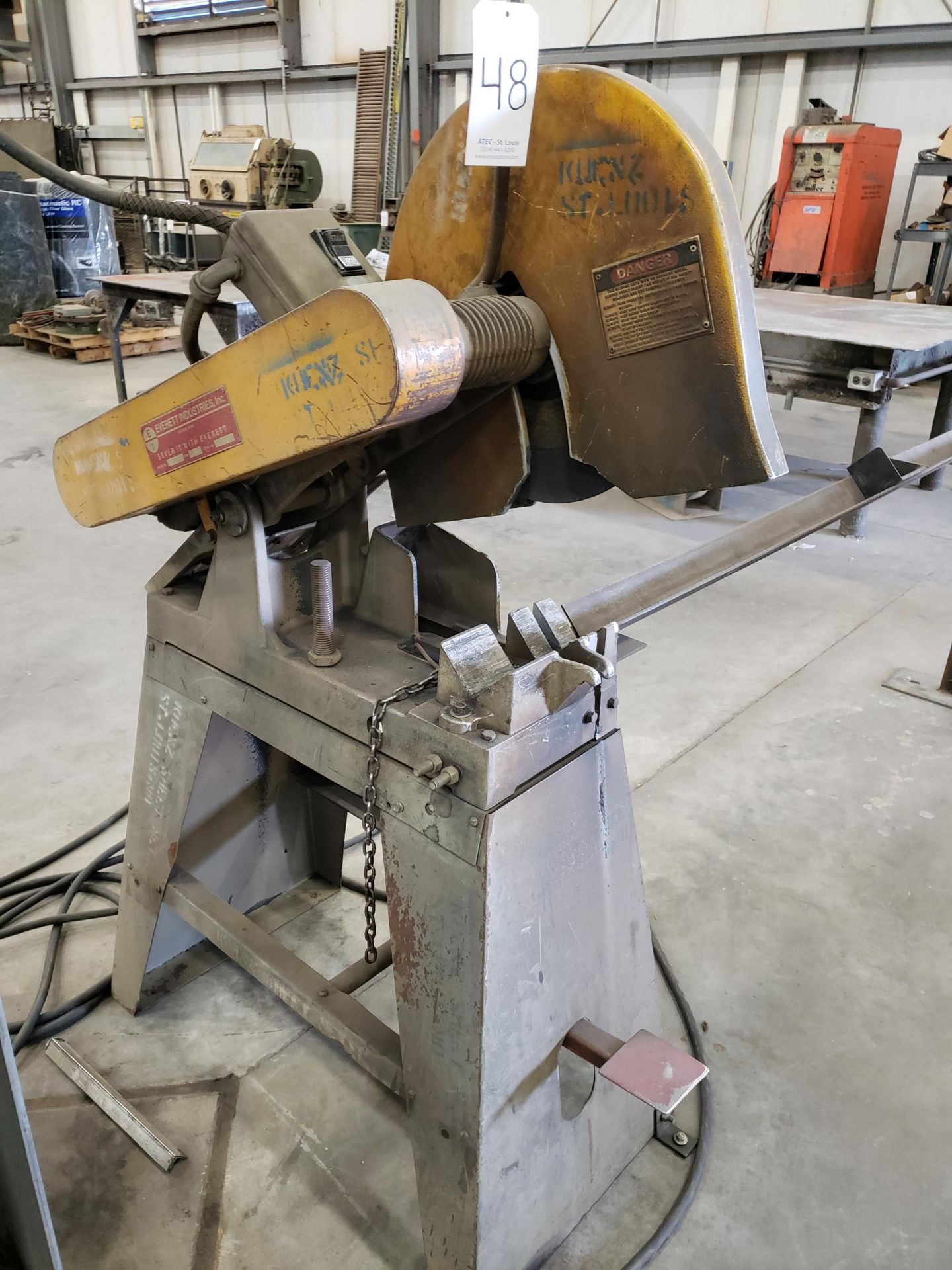 Everett Model 14-16 Chop Saw - Image 2 of 3