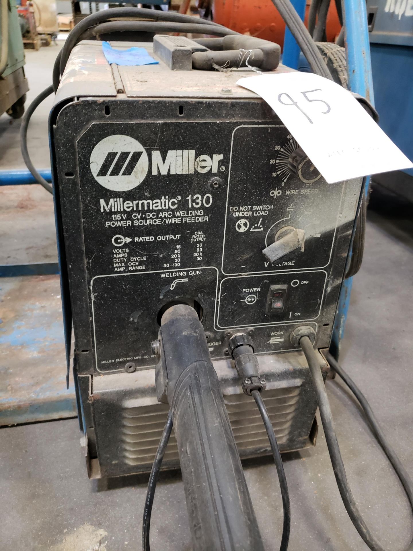Miller Millermatic 130 Arc Welding Power Source - Image 2 of 3