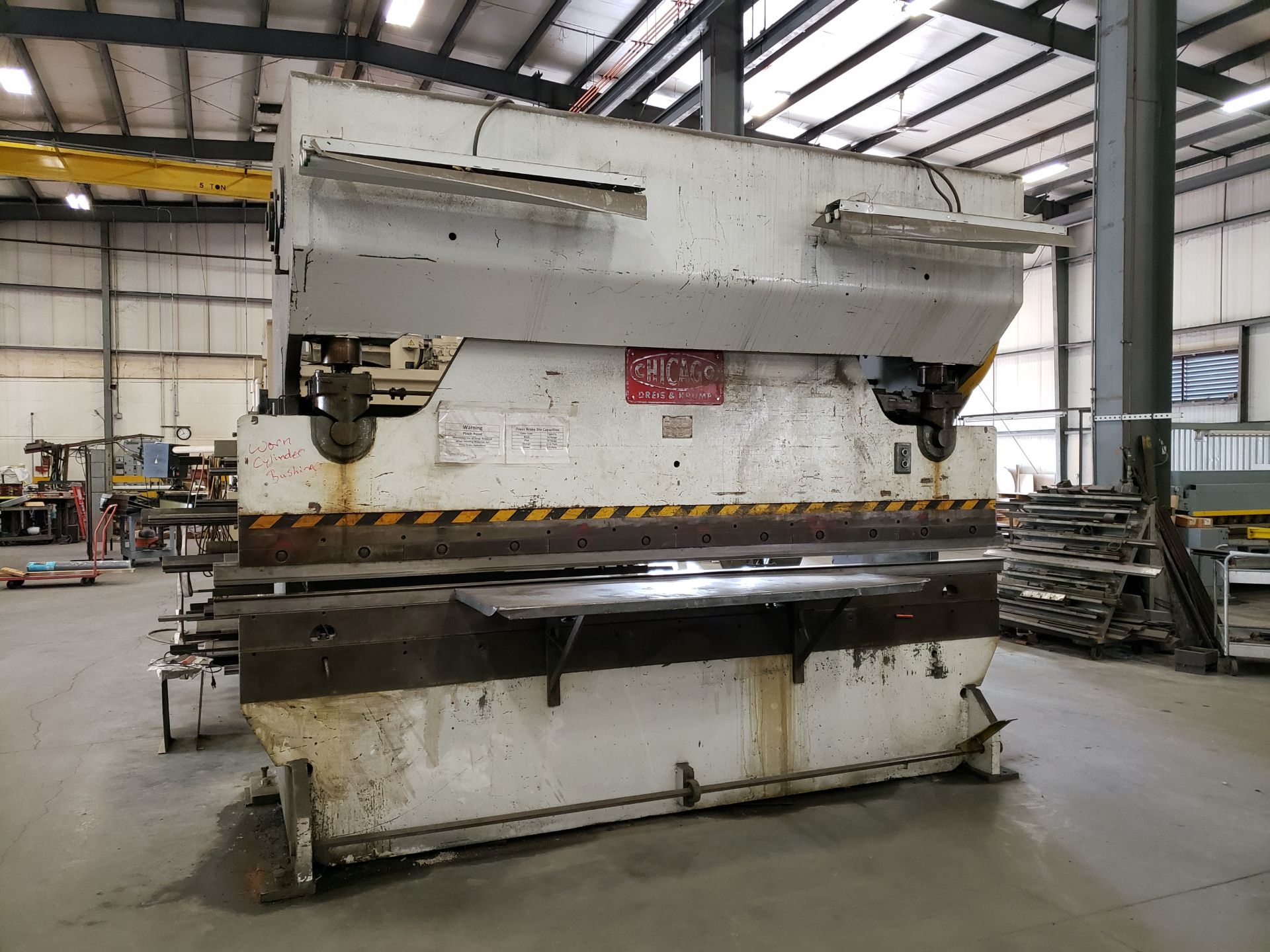 Chicago Dreis & Krump Model 1012-R Press Brake